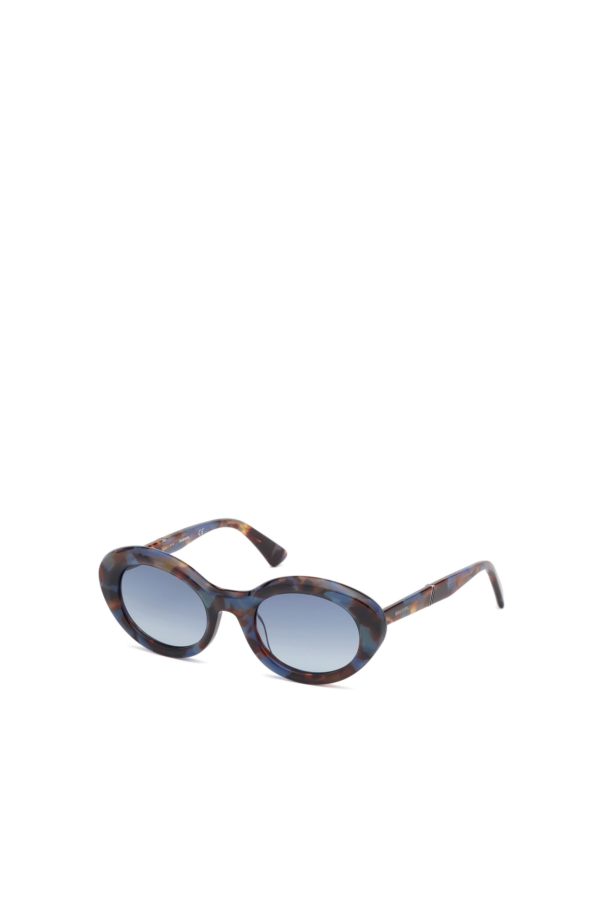 Diesel - DL0281, Occhiale in acetato con forma ovale Donna in Multicolor - 2