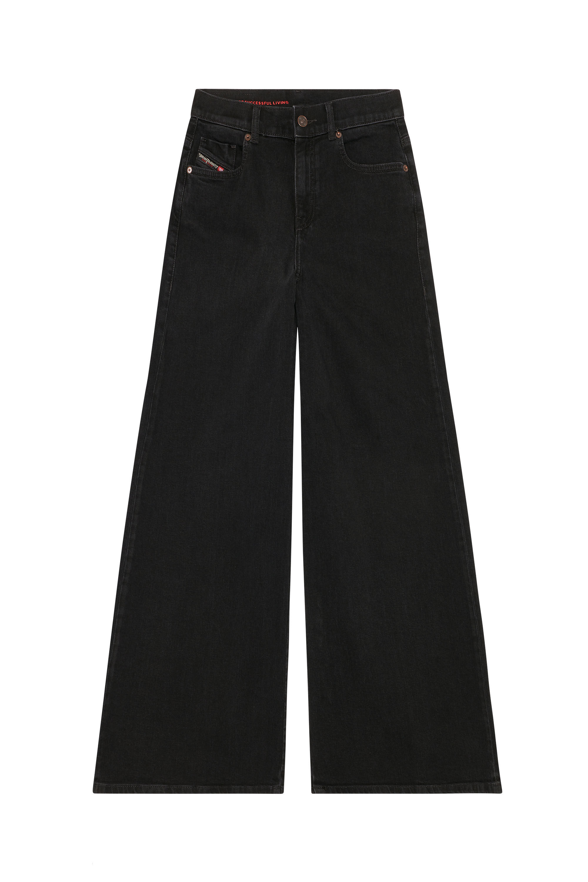 Diesel - Bootcut and Flare Jeans 1978 D-Akemi Z9C25, Nero/Grigio scuro - Image 2