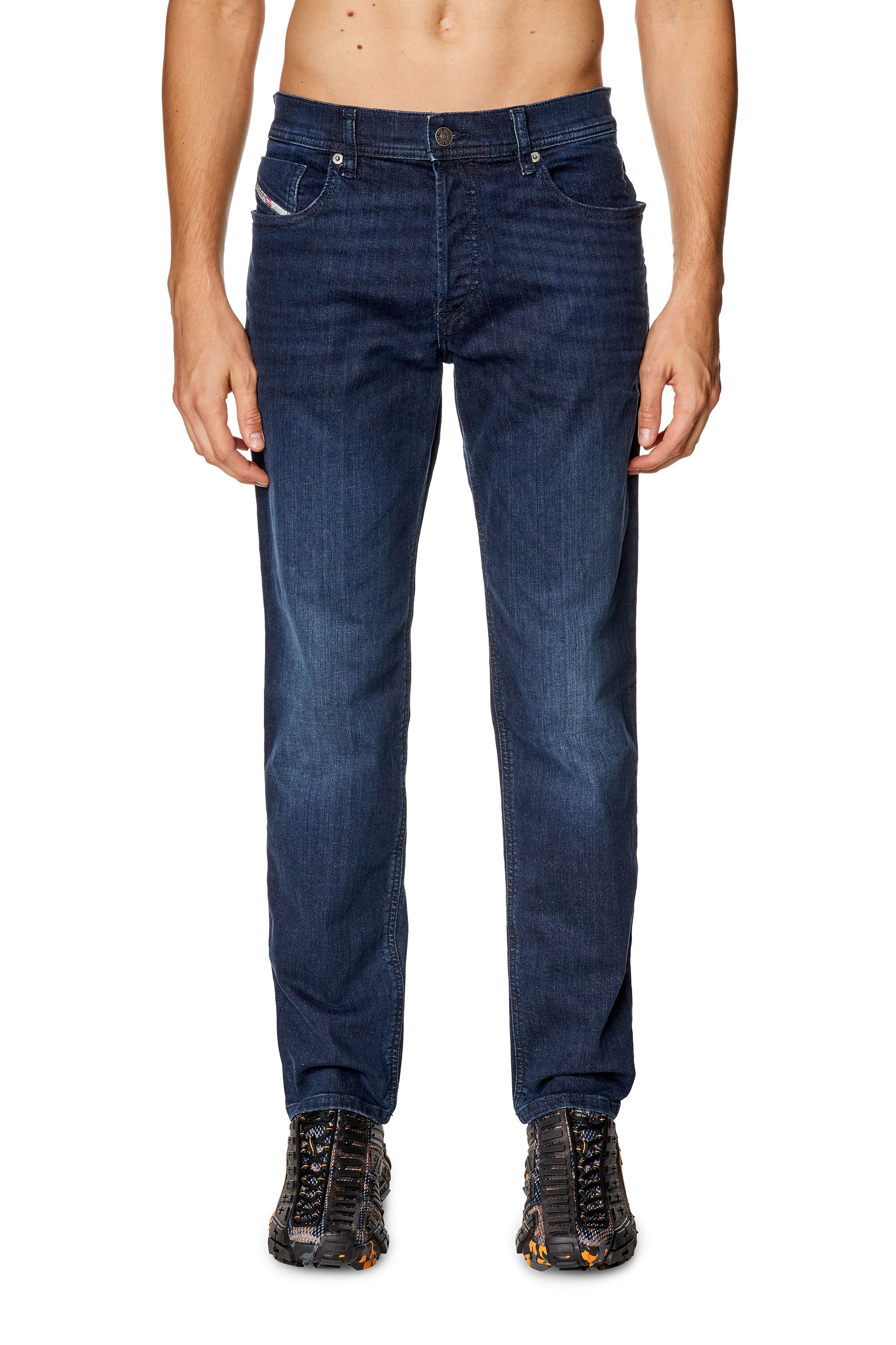 Diesel - Man Tapered Jeans 2023 D-Finitive 0CNAA, Dark Blue - Image 3
