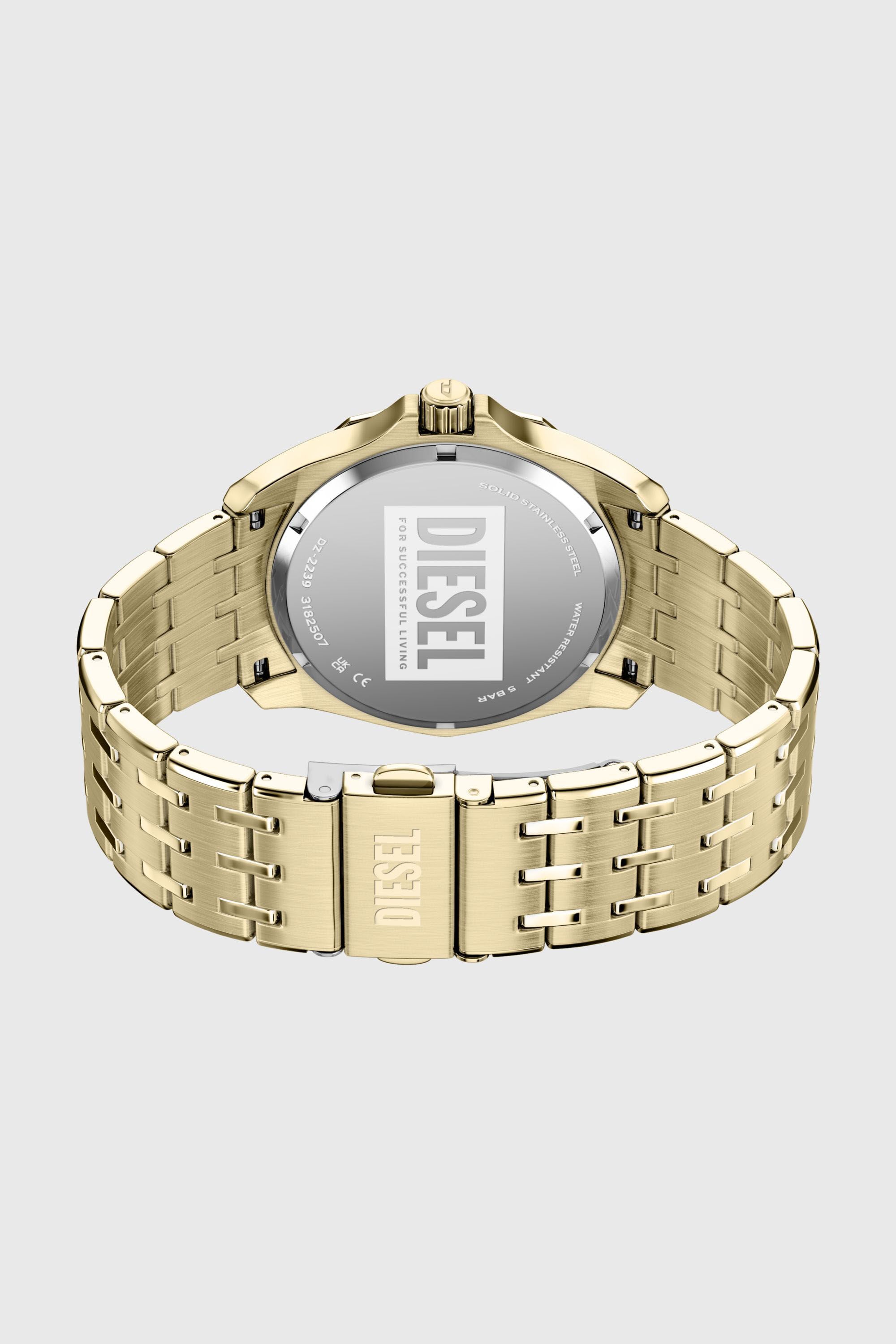 Diesel - DZ2239 WATCH, Orologio Stinger in acciaio color oro Uomo in Oro - 6