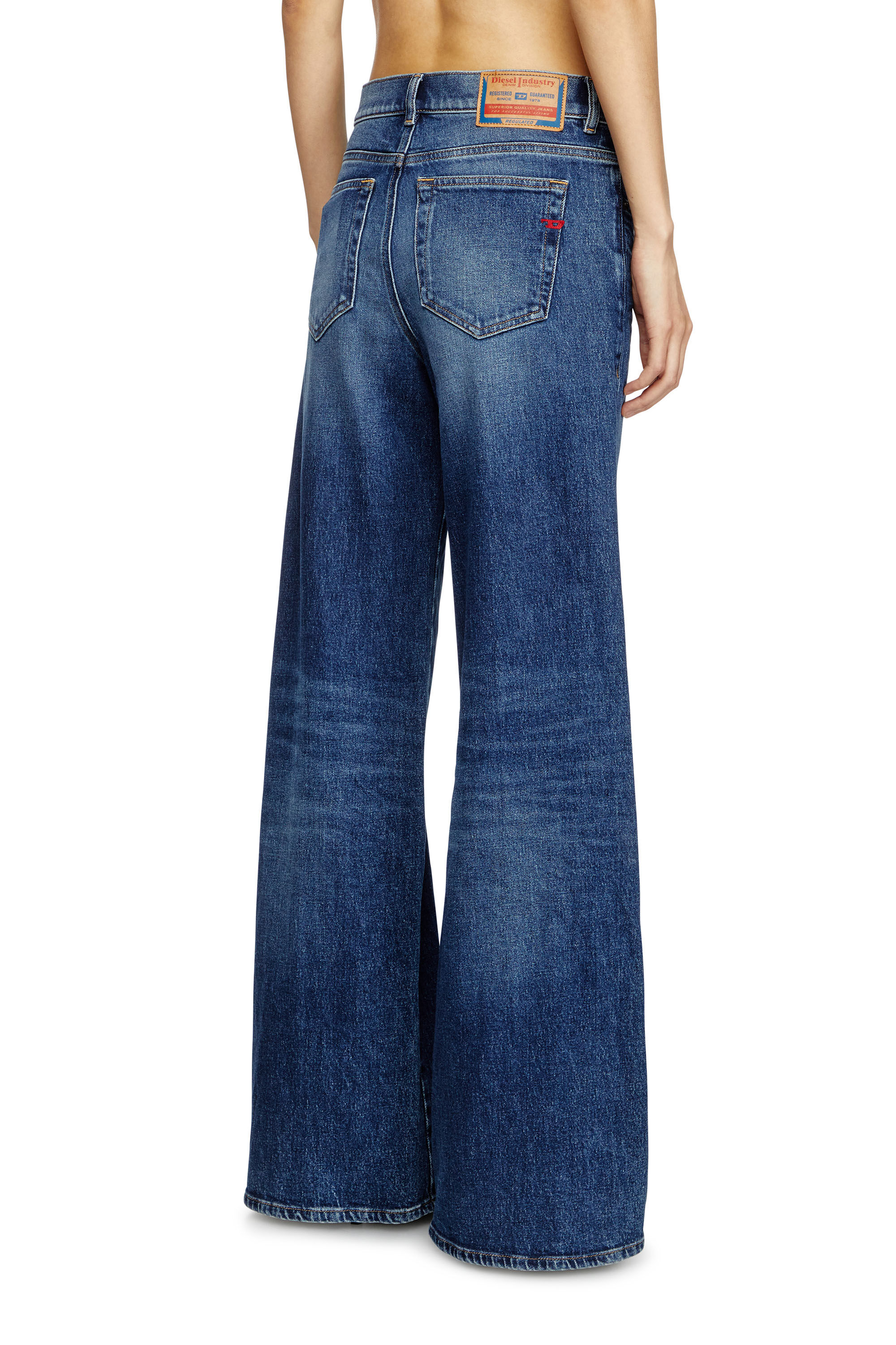 Jeans Donna Flare Blu medio 1978 D-Akemi | Diesel