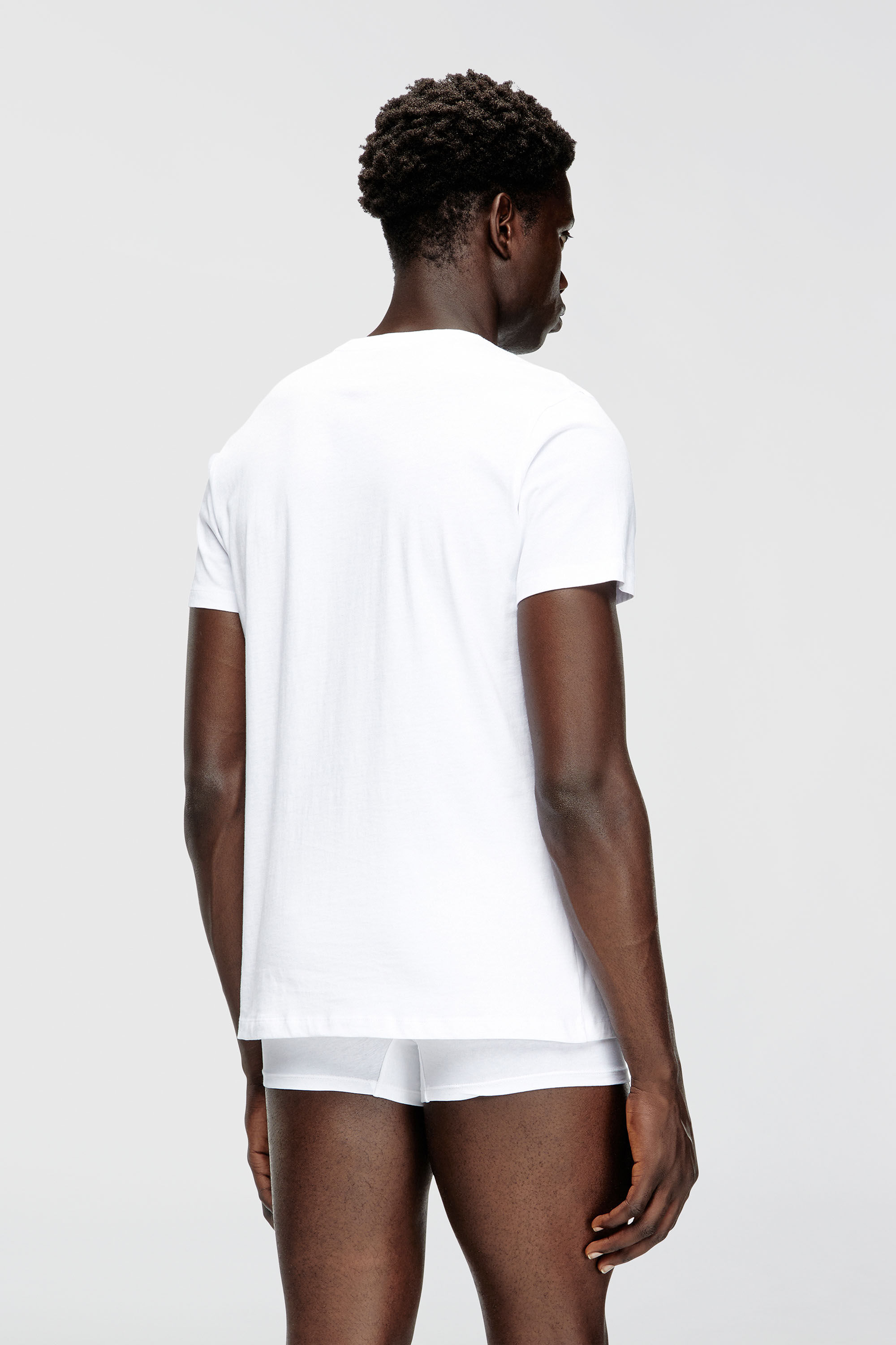 Diesel - RANDAL-D-BOX-3PACK, Set da tre T-shirt Uomo in Bianco - 4