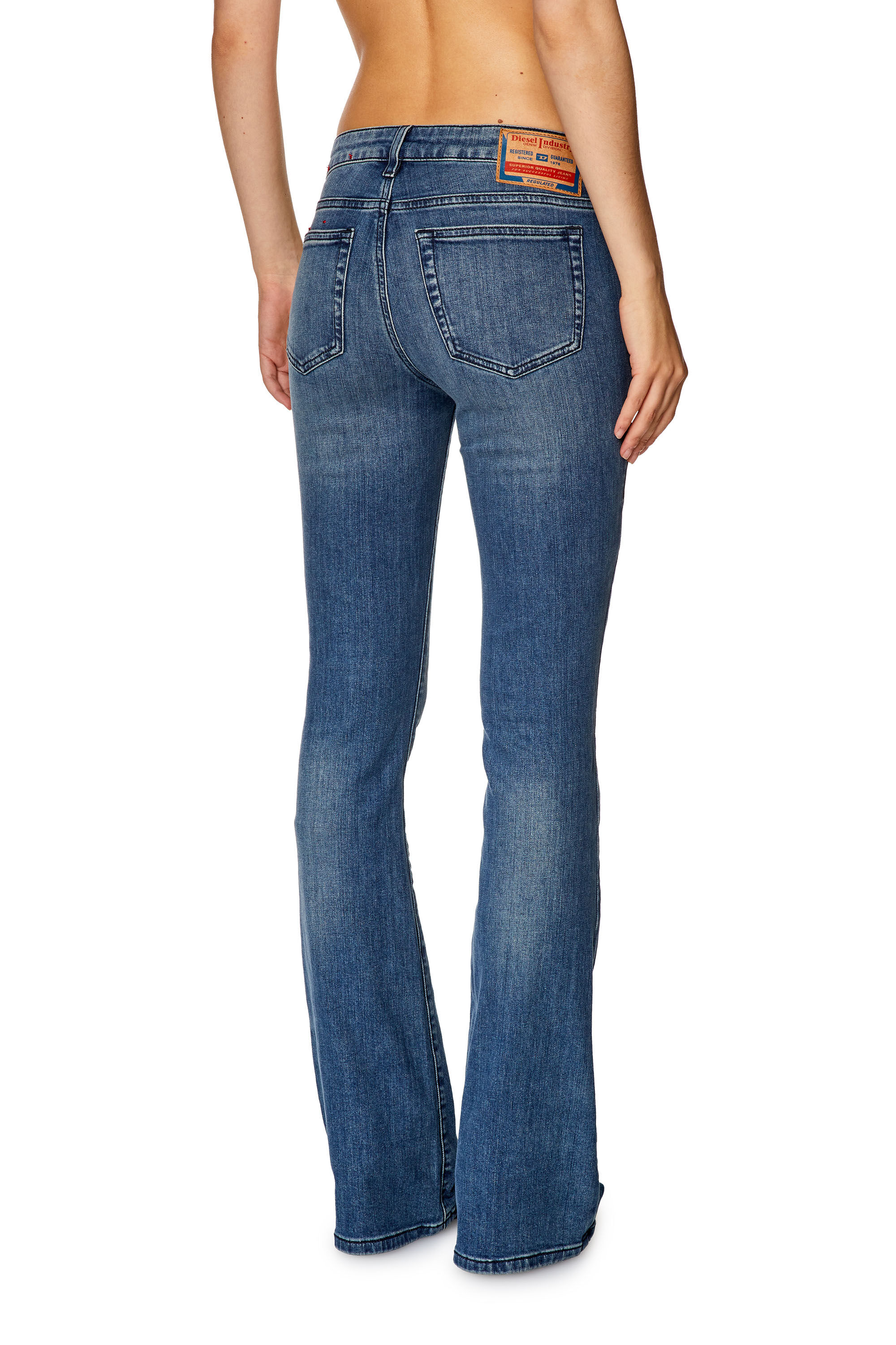 Diesel - Bootcut and Flare Jeans 1969 D-Ebbey 0LICM, Blu medio - Image 4