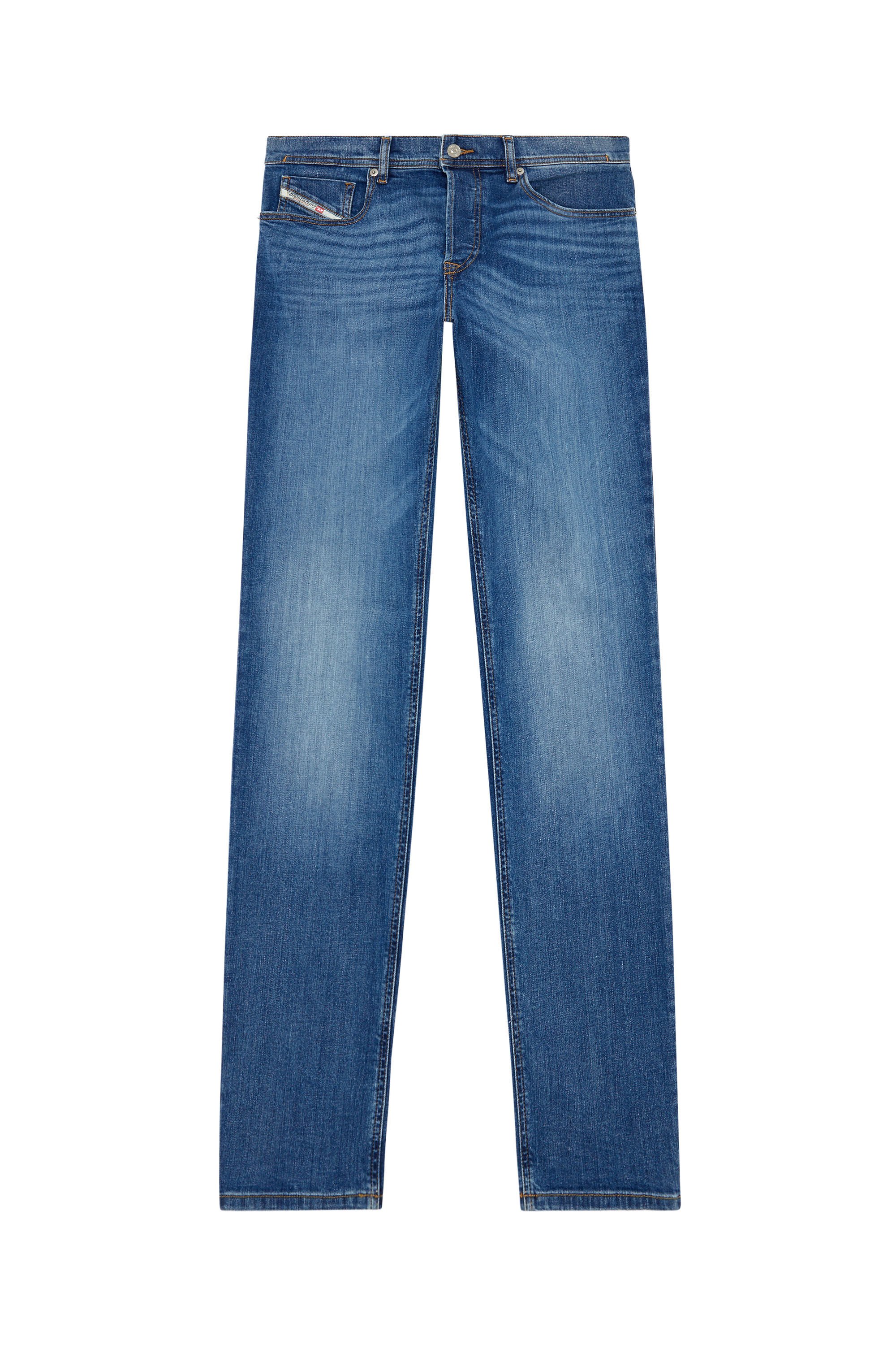 Diesel - Tapered Jeans 2023 D-Finitive 0KIAL, Blu Chiaro - Image 1