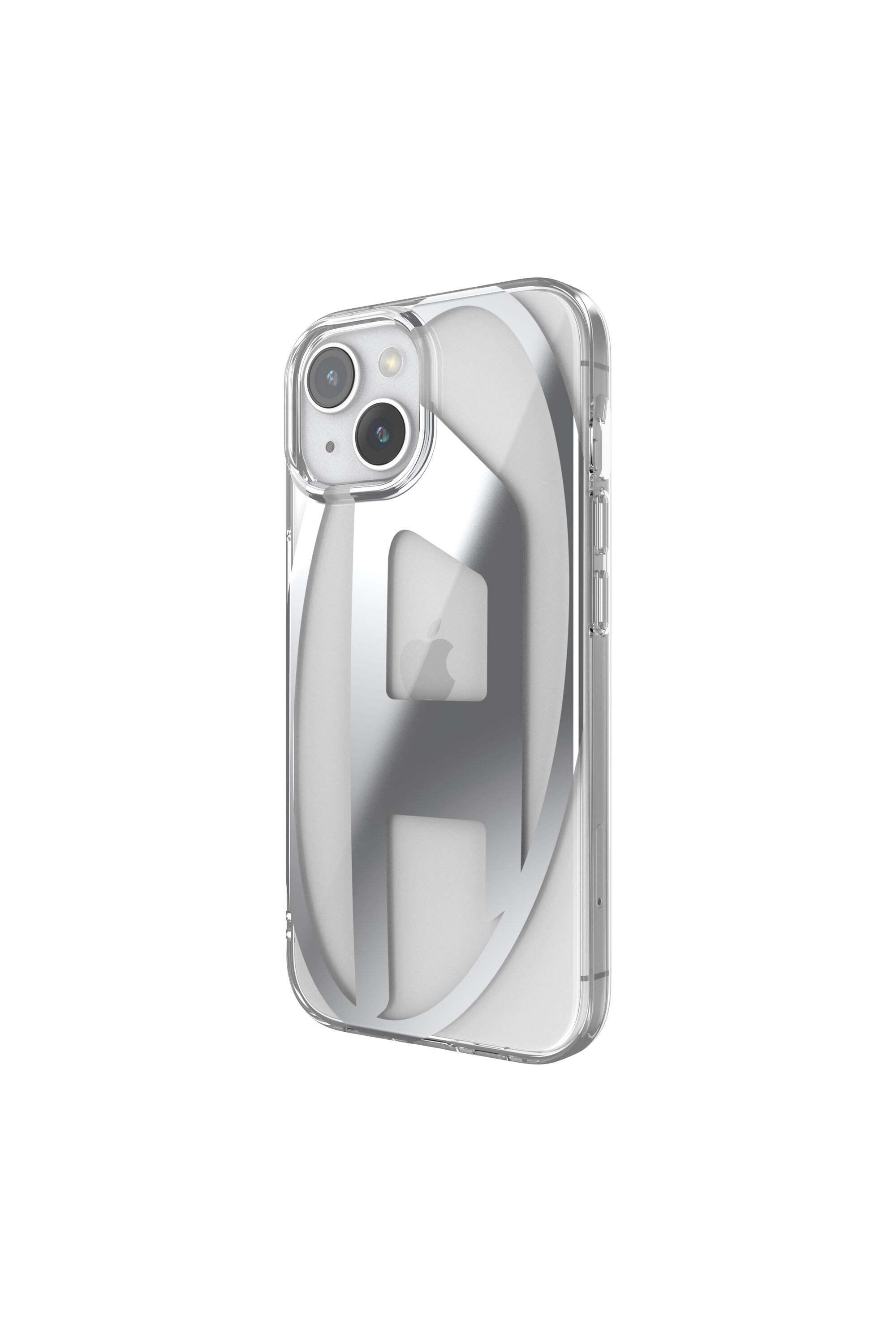 Diesel - 54201 MOULDED CASE, Cover translucida D iP15 Unisex in Argento - 4