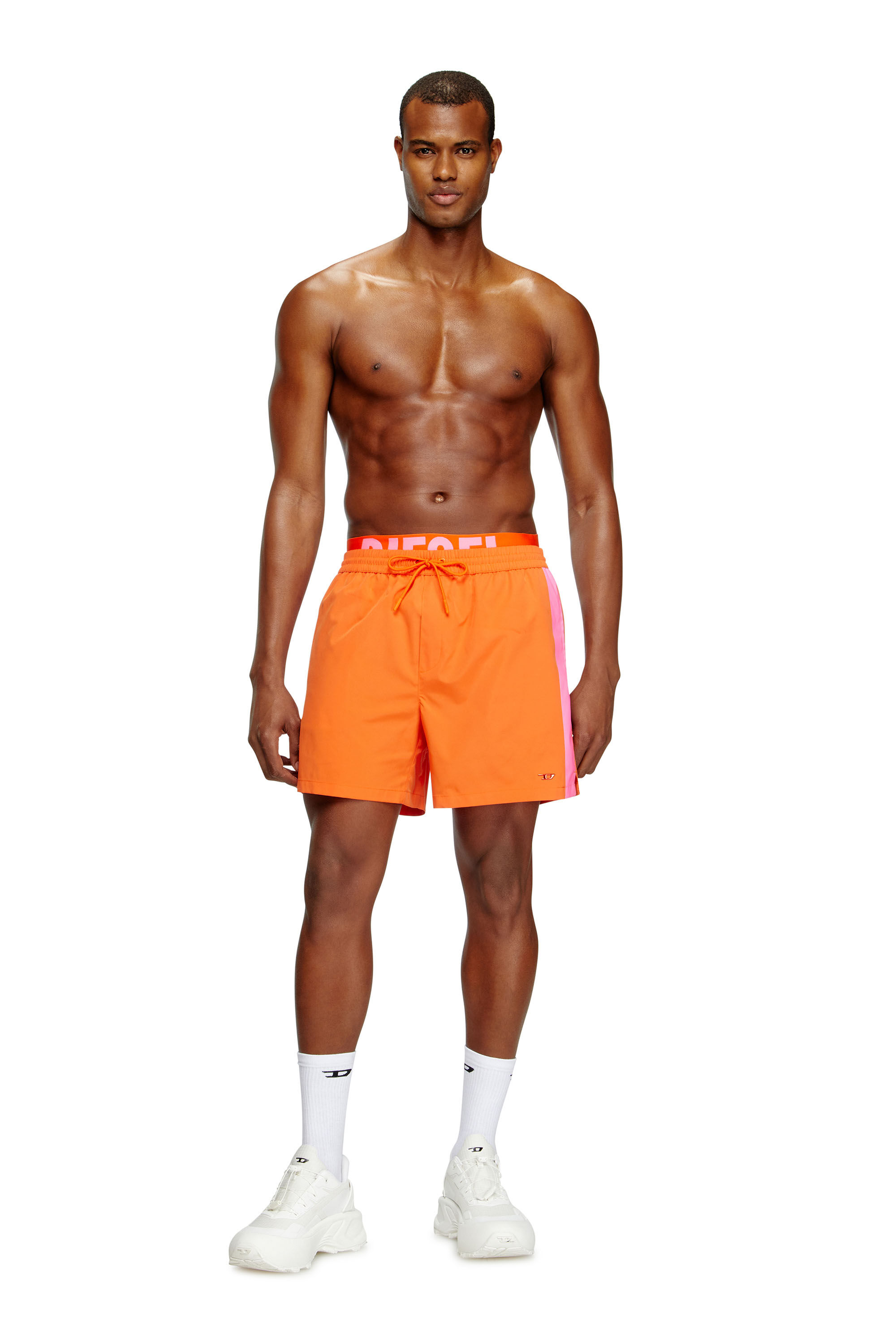 Diesel - VISPER-41-D-POP, Pantaloncini da mare con vita ibrida Uomo in Multicolor - 2