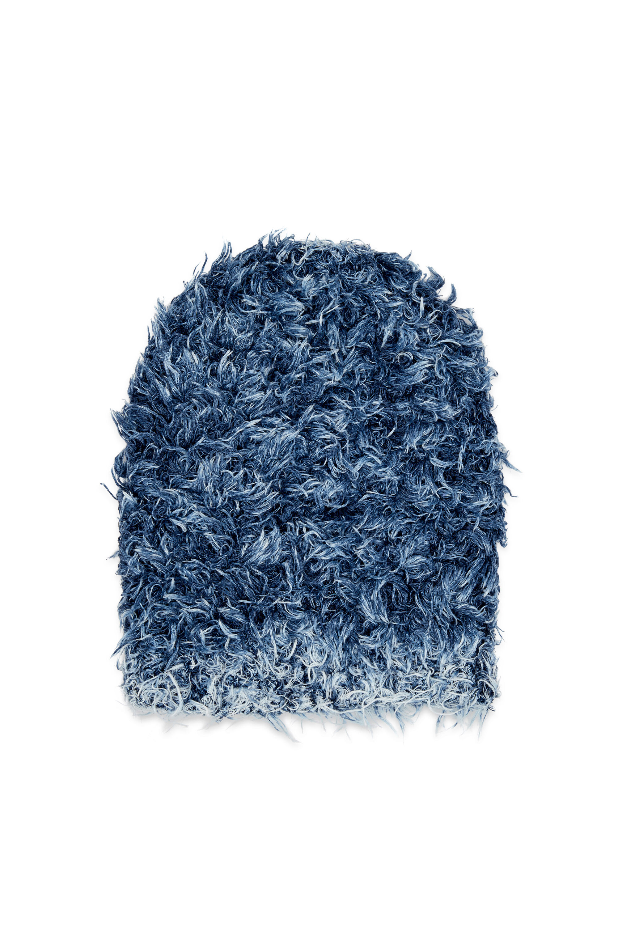 Diesel - K-DAN, Beanie morbido con effetto stonewashed Unisex in Blu - 1