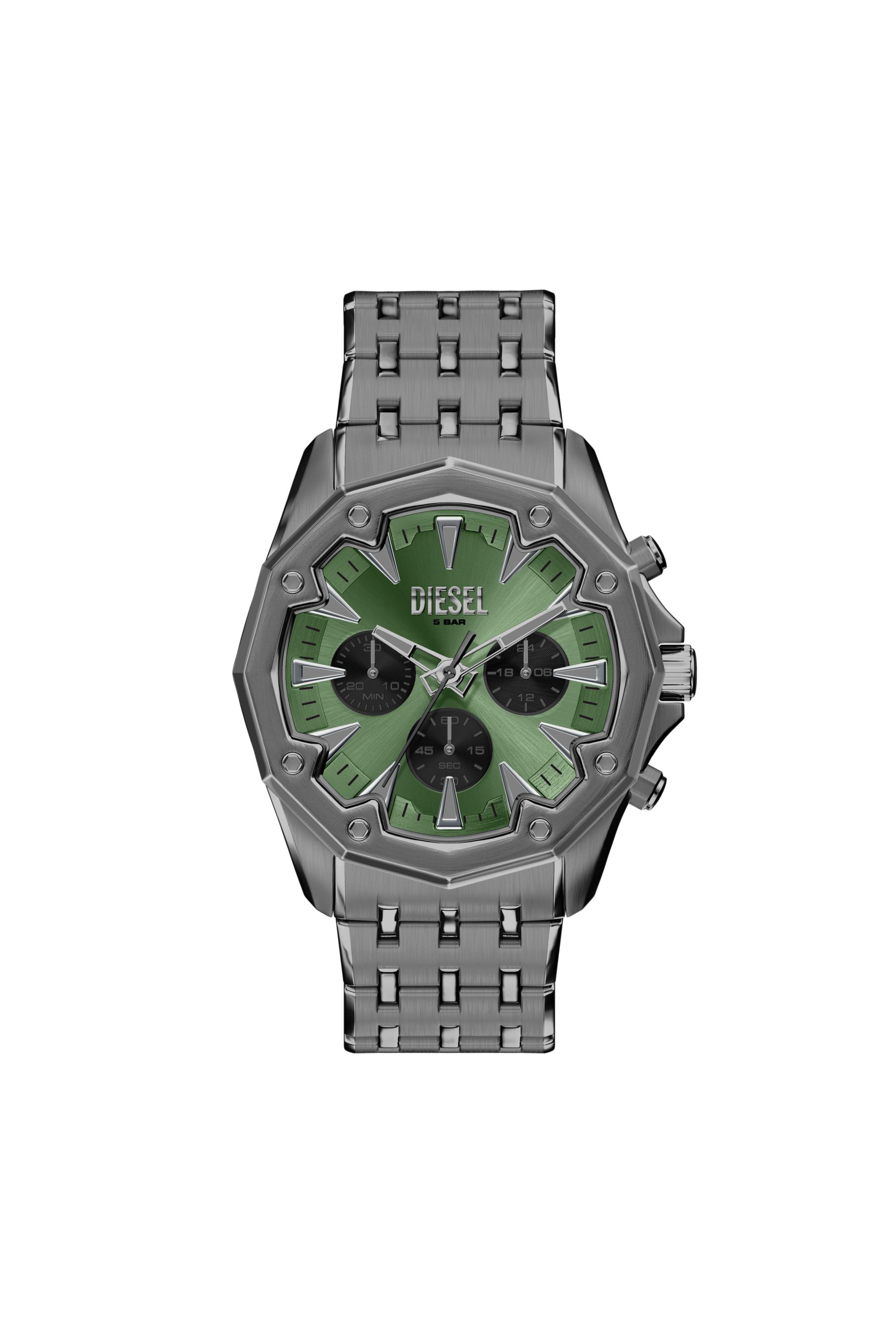 Diesel - DZ4711 WATCH, Orologio Stinger in acciaio gunmetal Uomo in Grigio - 1