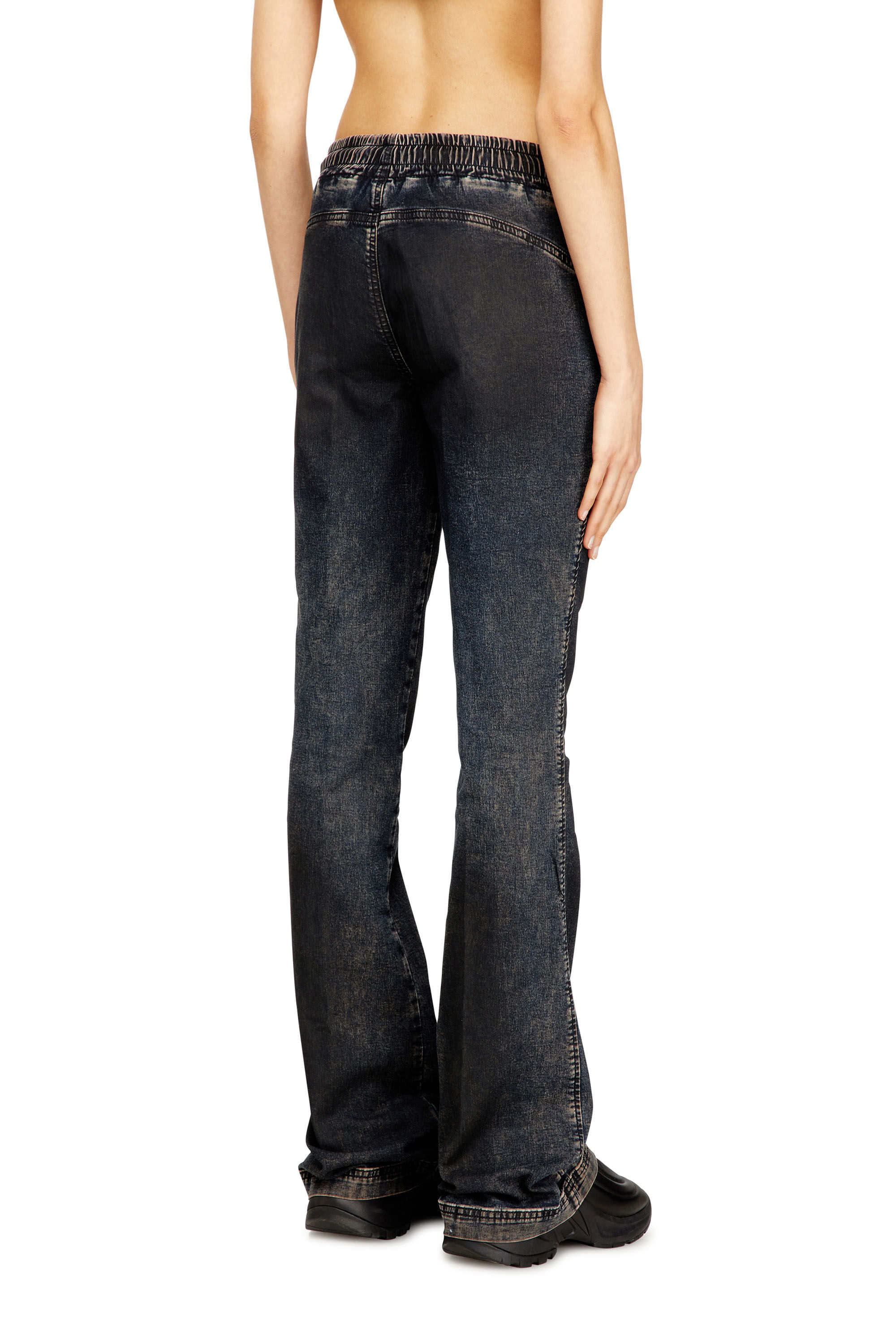 Diesel - Bootcut 2069 D-Ebbey Joggjeans® 09N64 Donna, Blu Scuro - Image 3