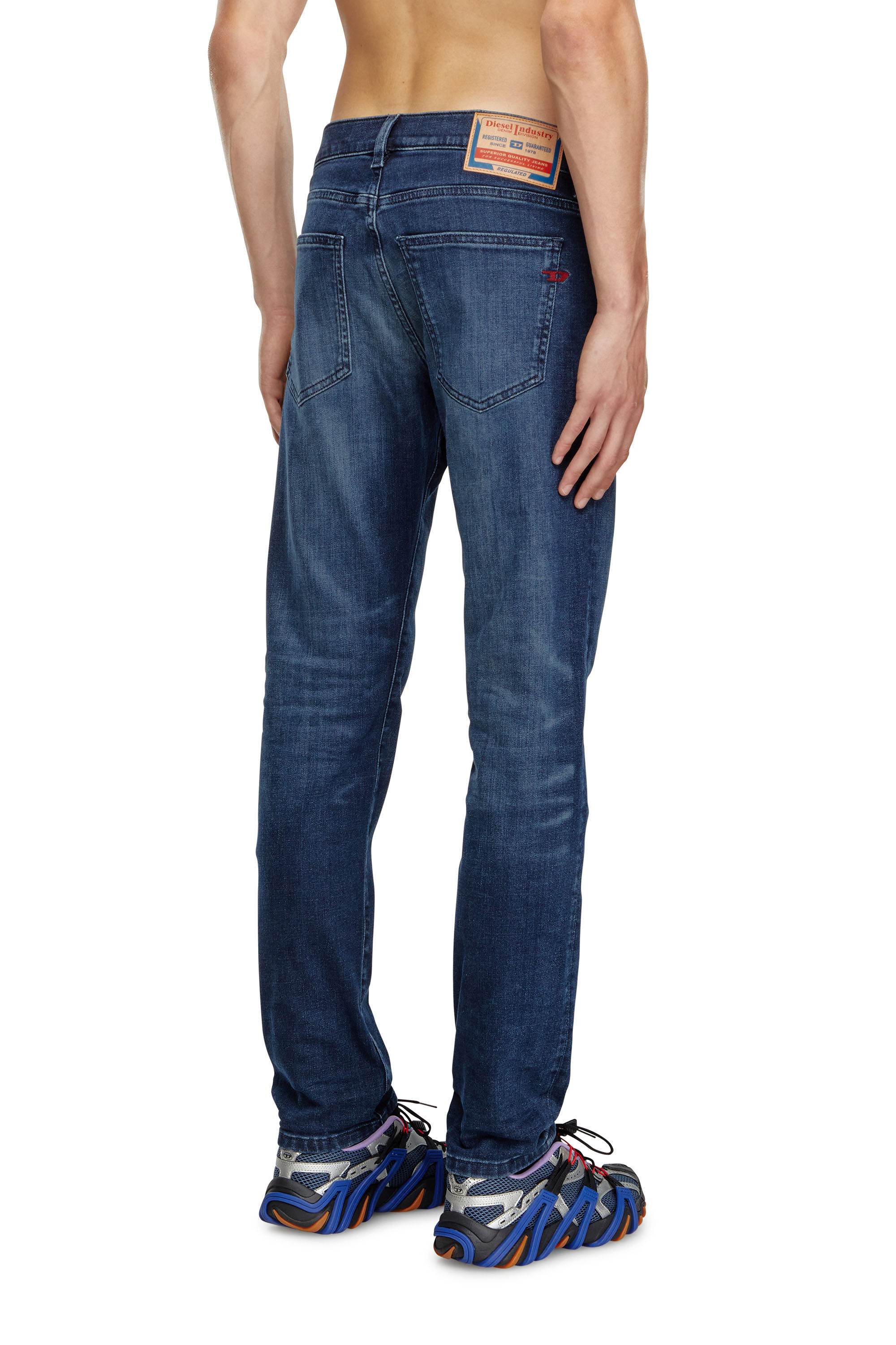 Diesel - Uomo Slim Jeans 2019 D-Strukt 0GRDJ, Blu Scuro - Image 4