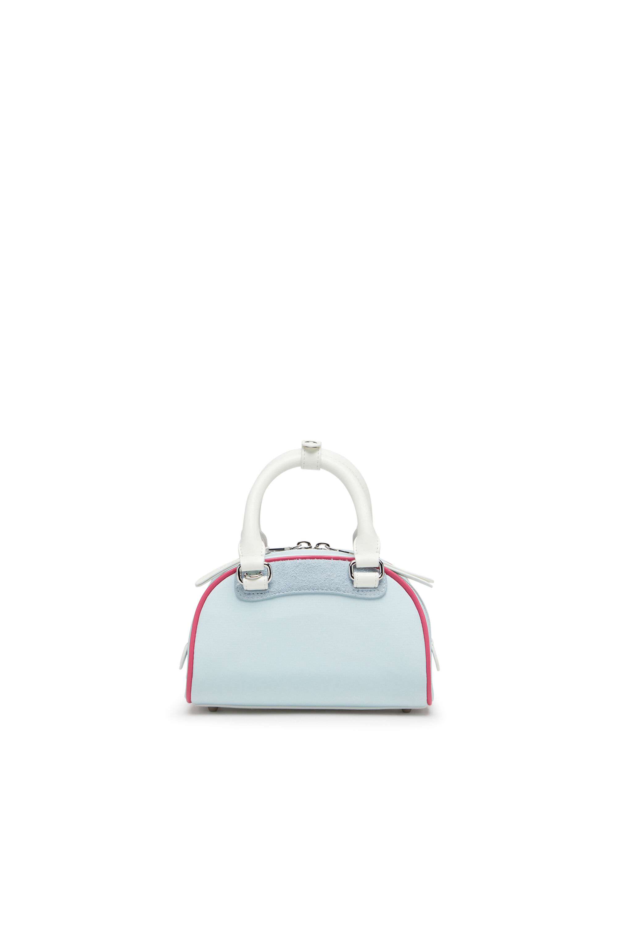 Diesel - 1DR DOME CROSSBODY, 1DR Dome-Mini borsa bowling colour-block Donna in Blu - 2