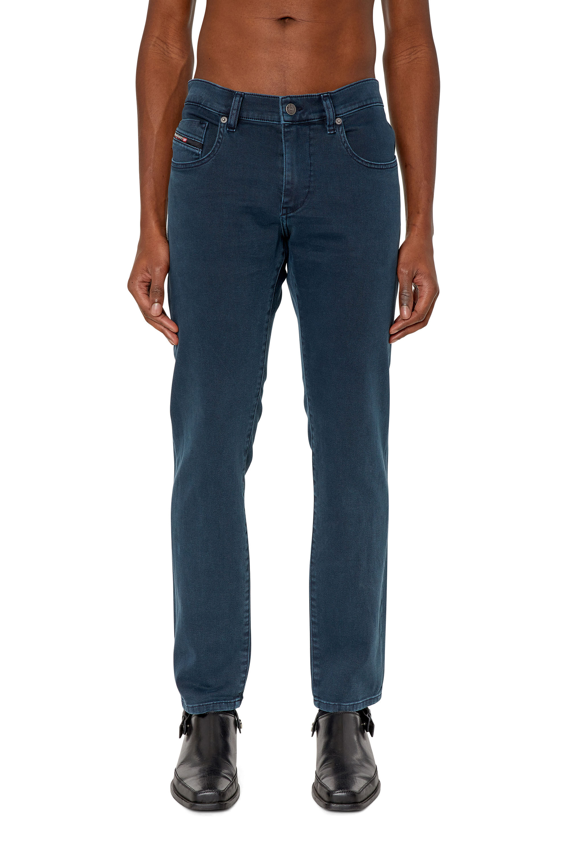 Diesel - Slim Jeans 2019 D-Strukt 0QWTY, Blu medio - Image 3