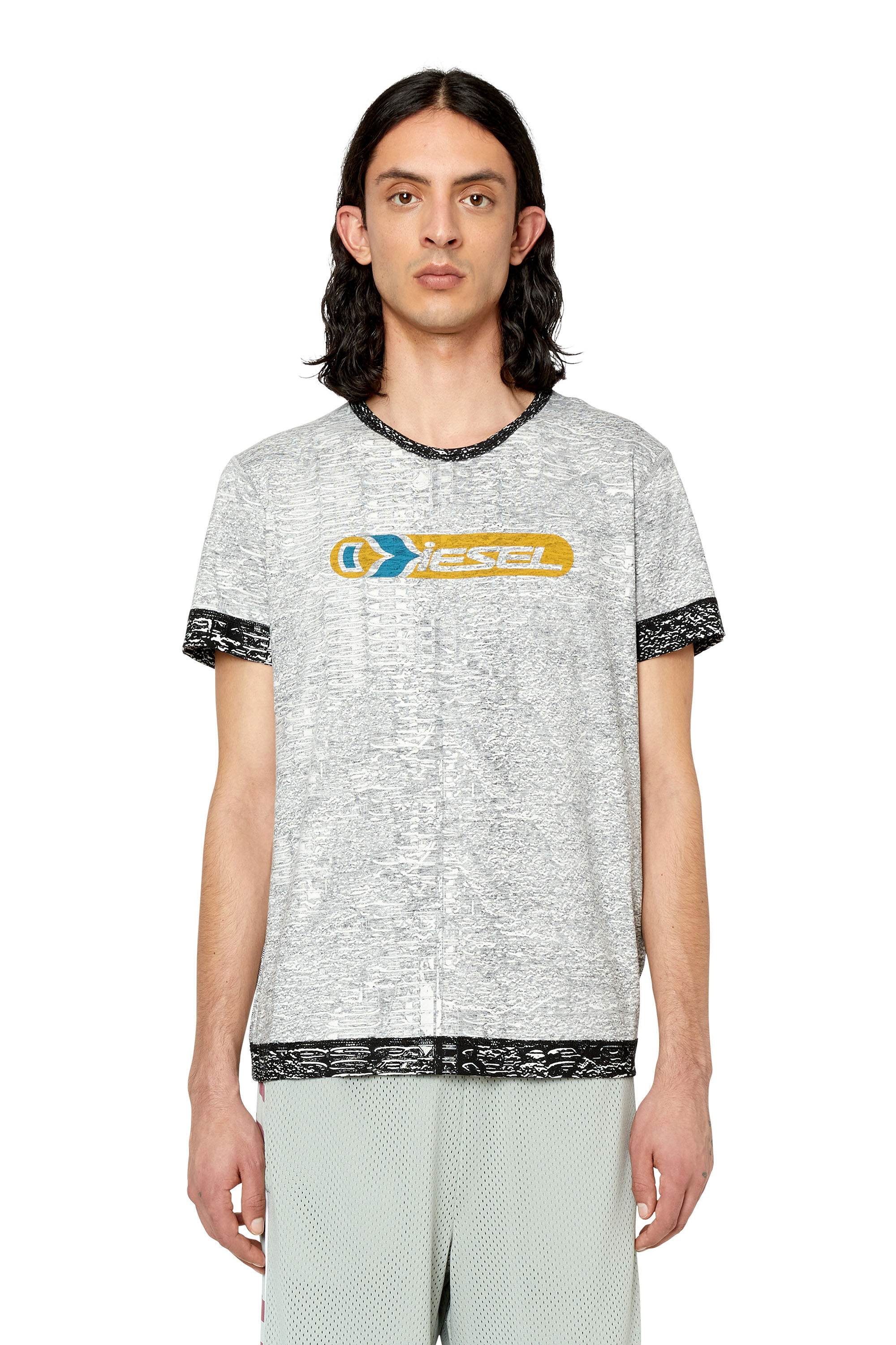 Diesel - T-INYSIDE, Grigio - Image 3