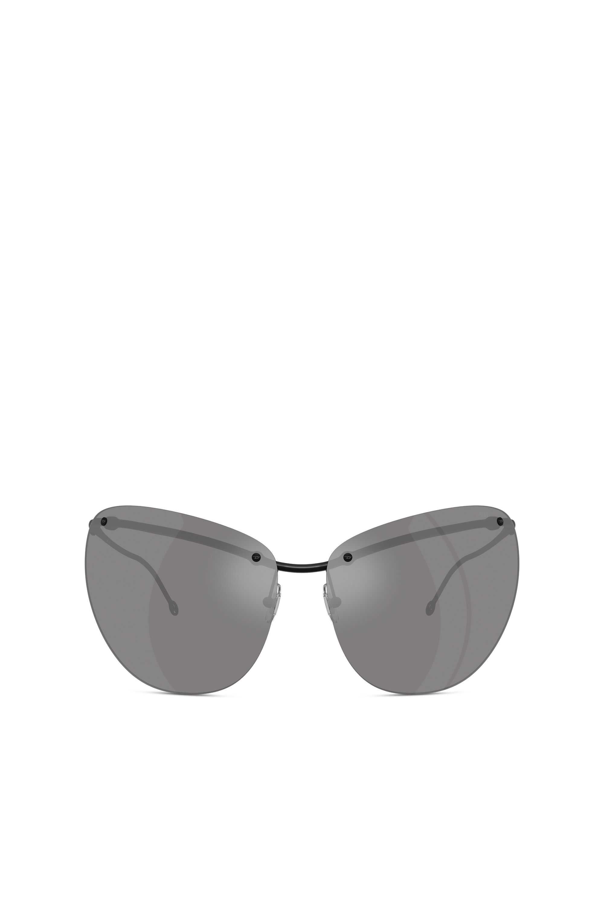 Diesel - 0DL1007, Occhiali da sole avvolgenti Unisex in Grigio - 1