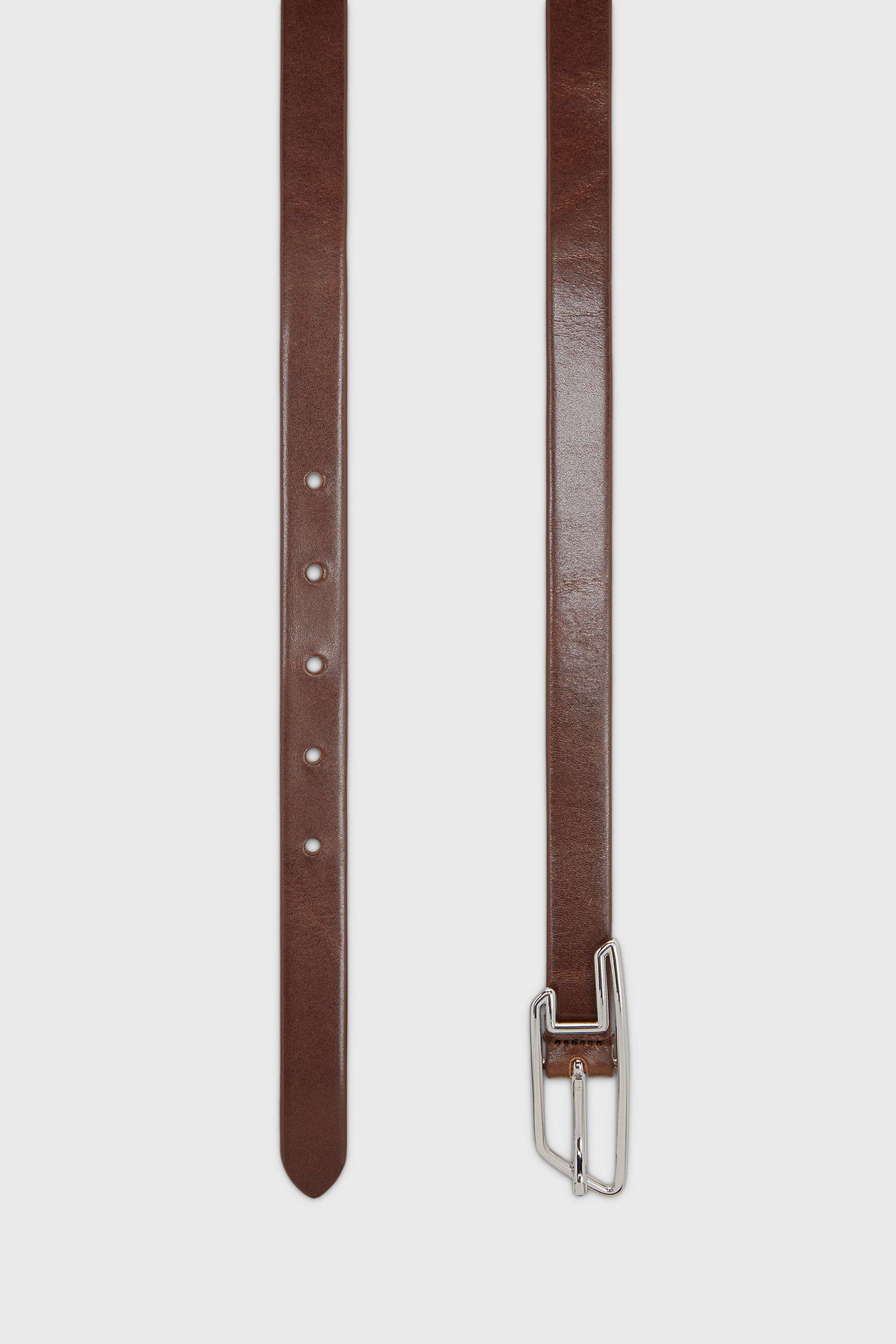 Diesel - B-D LINE W 20, Cintura 2 cm in pelle pull-up con fibbia a D Donna in Marrone - 2