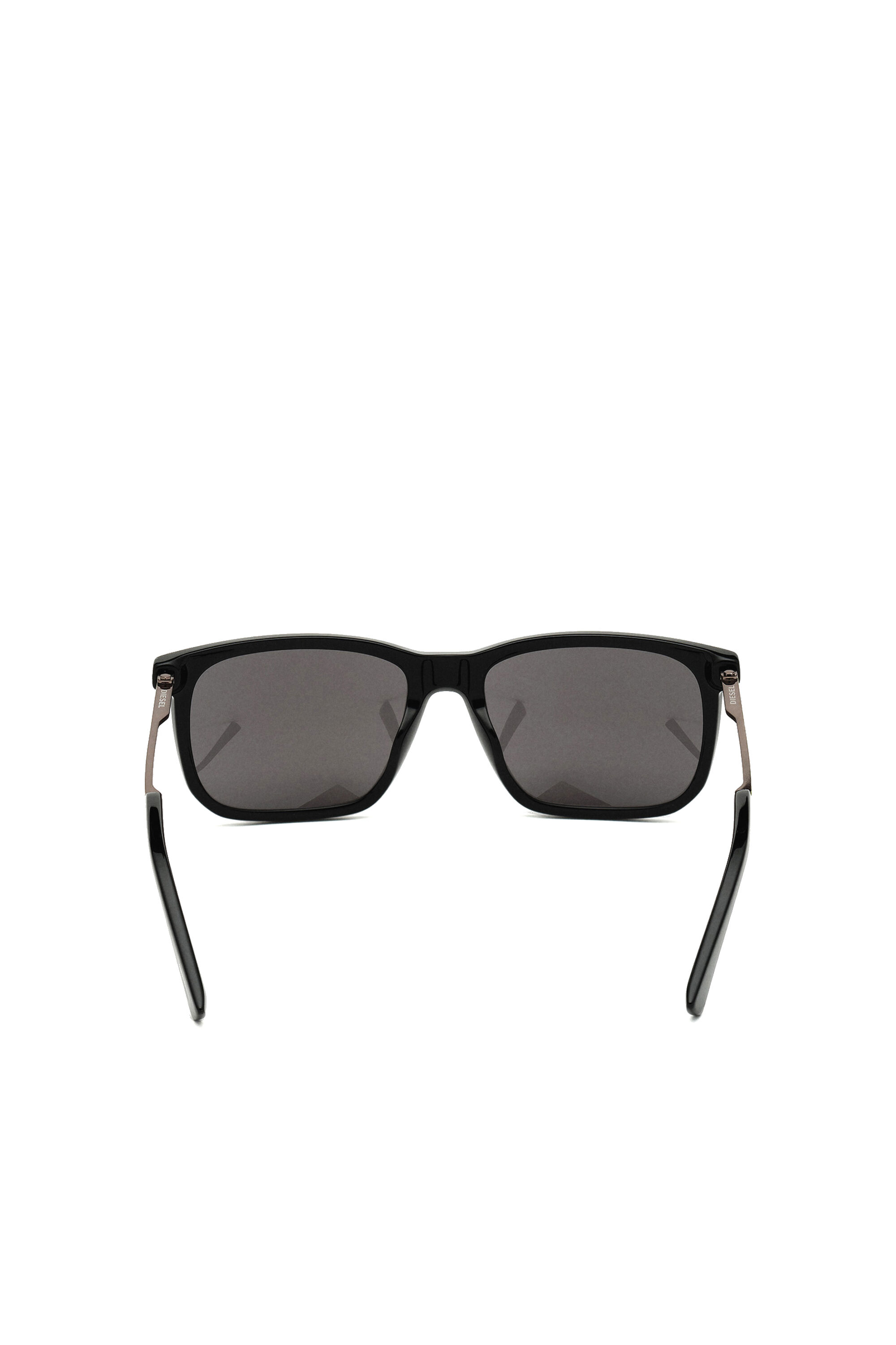 Diesel - DL0309, Occhiali da sole in acetato Uomo in Nero - 3
