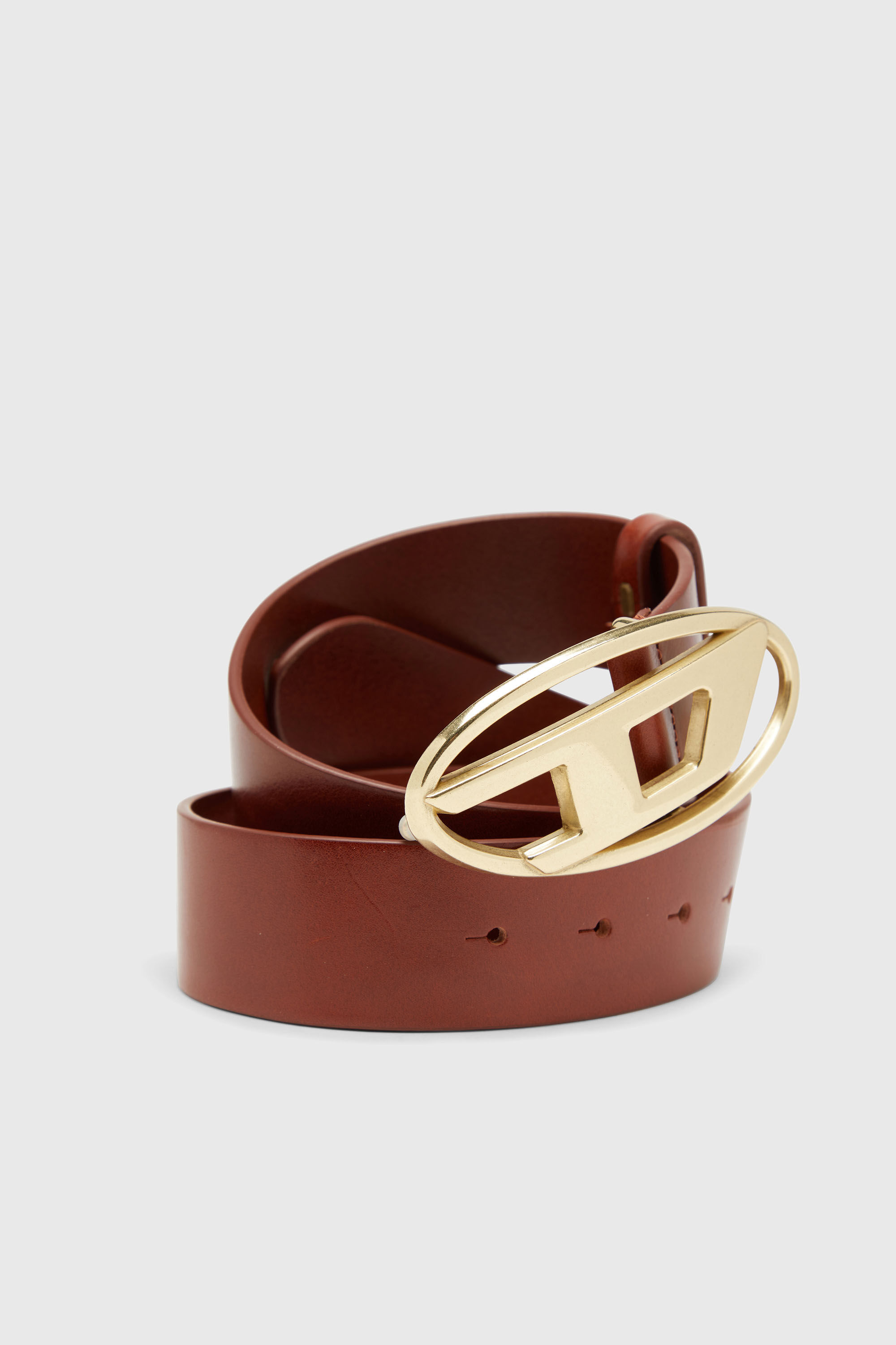 Diesel - B-1DR W, Cintura 4 cm in pelle con fibbia Oval D Unisex in Multicolor - 3