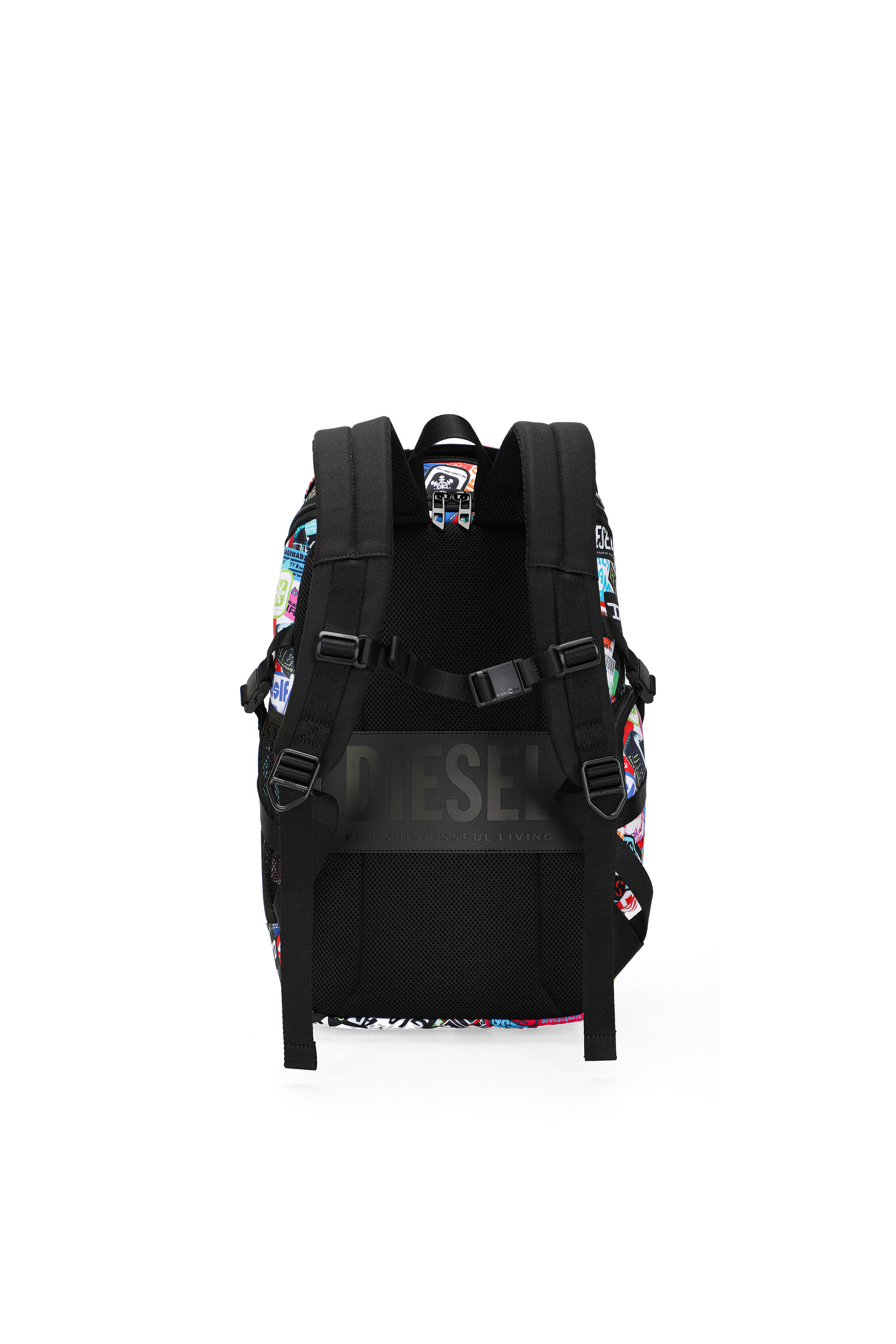 Diesel - DIESEL PC PRINTED BACKPACK-STICKERS- DSB, Zaino multifunzionale con adesivi Unisex in Multicolor - 2