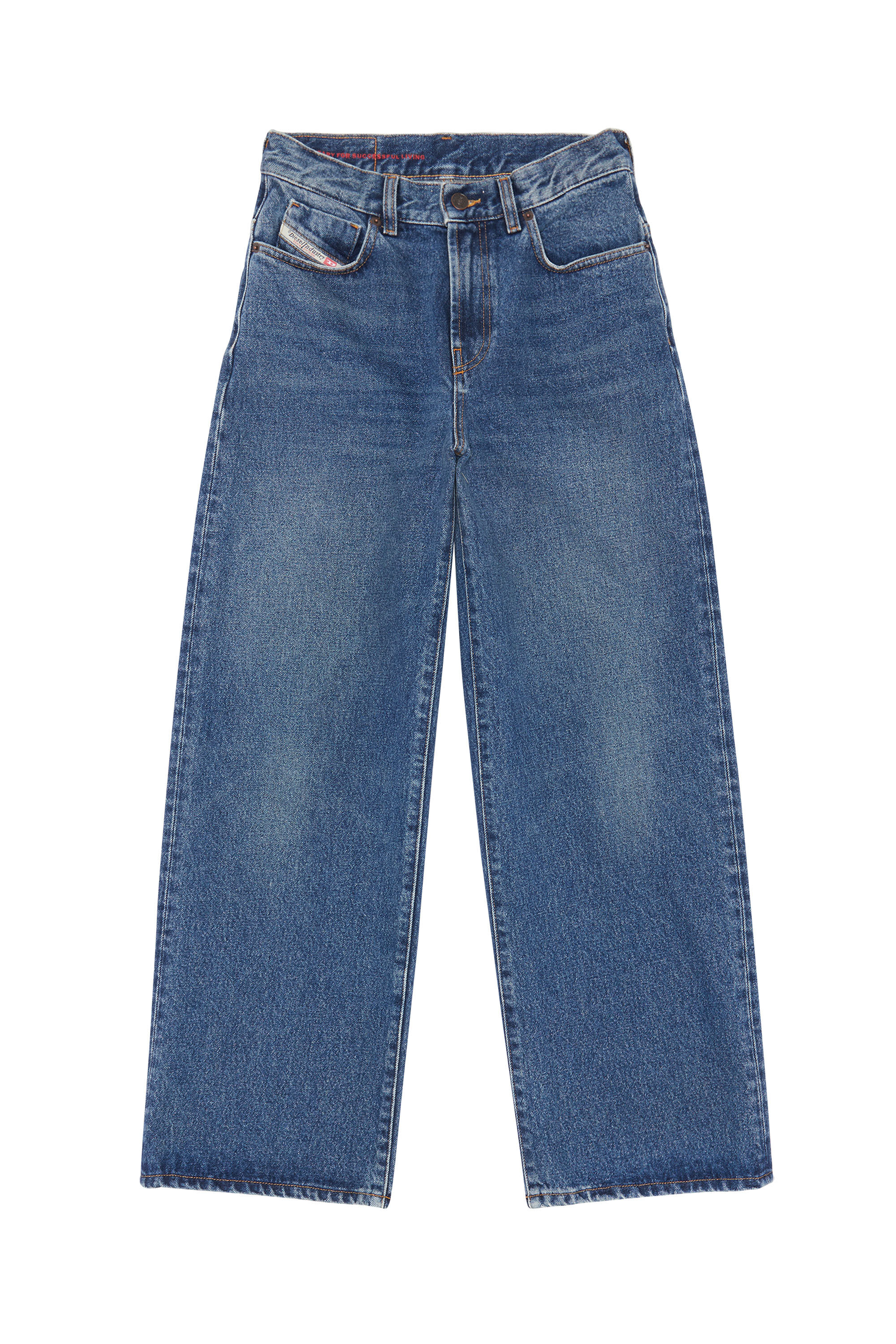 Diesel - 2000 007E5 Bootcut and Flare Jeans, Blu medio - Image 2