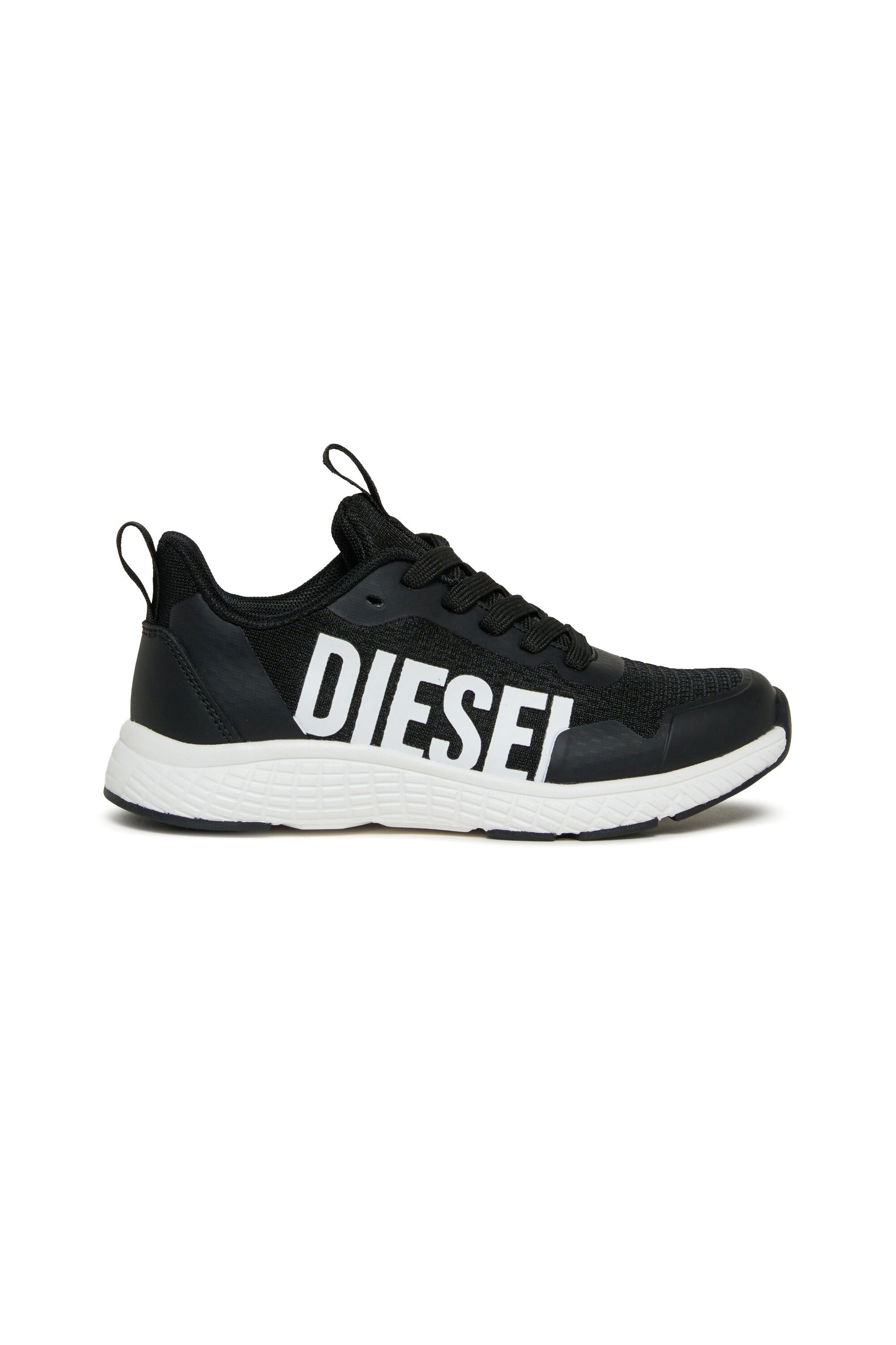 Diesel - S-RUNCOUT, S-Runcout - Sneakers con maxi logo Diesel Unisex in Nero - 1