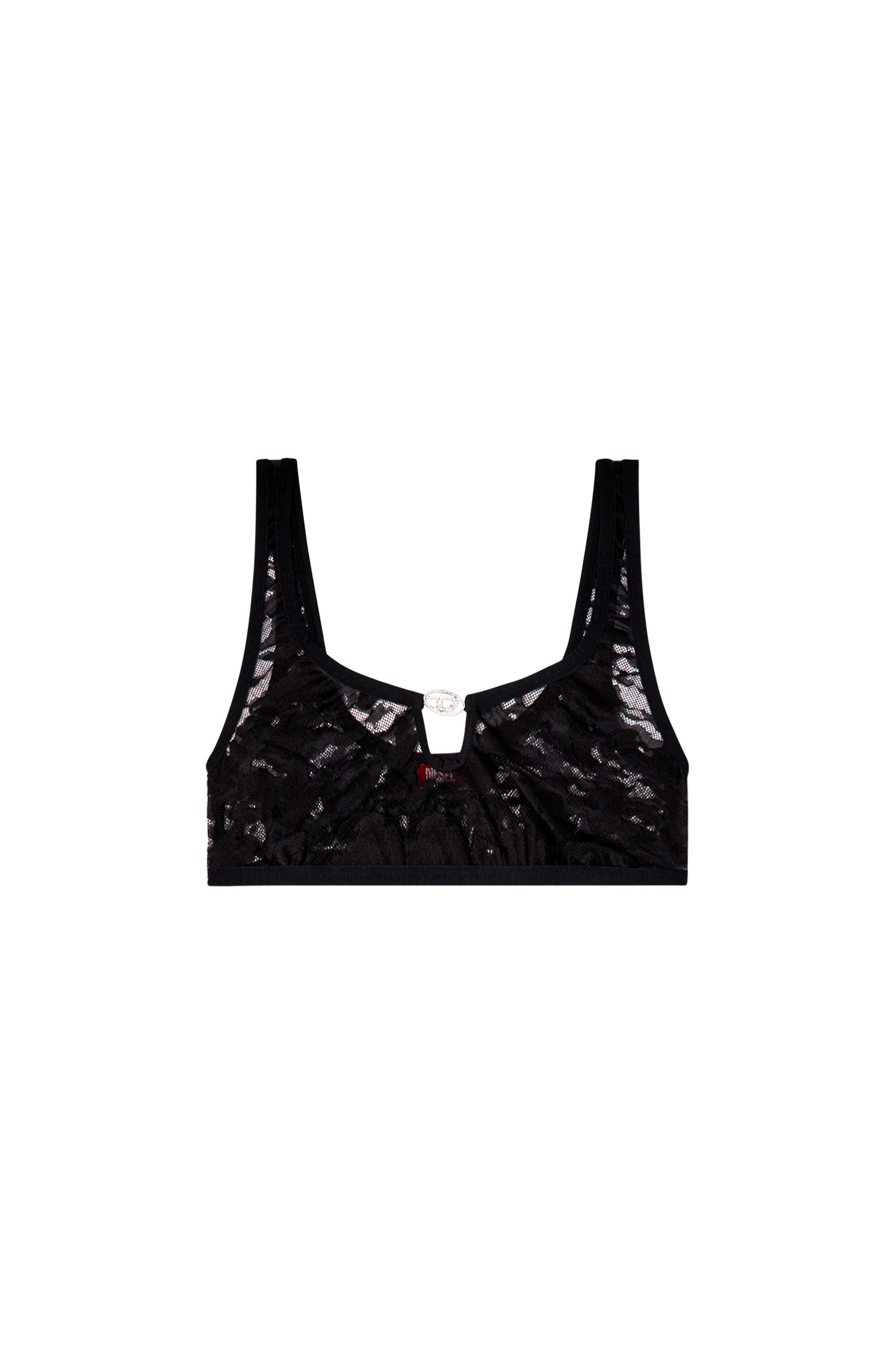 Diesel - UFSB-D-OVAL-LACE-BRALETTE, Nero - Image 2