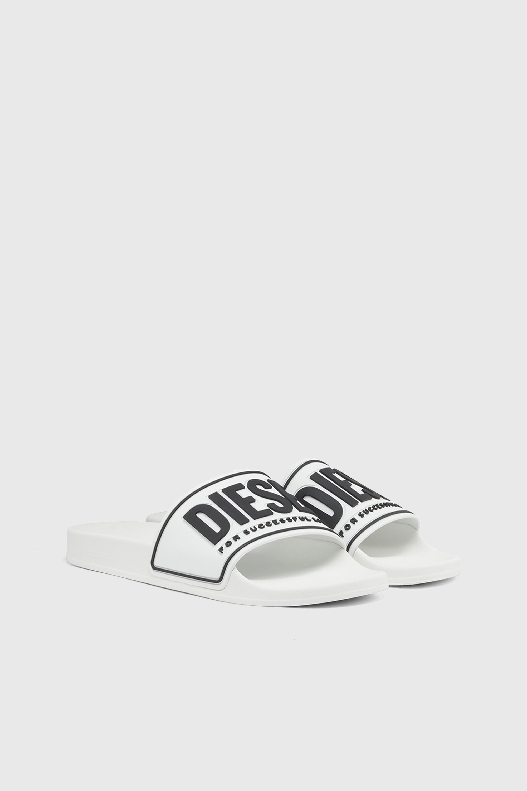 Diesel - SA-MAYEMI CC, Sa-Mayemi-Ciabatte da piscina con logo 3D Uomo in Multicolor - 2
