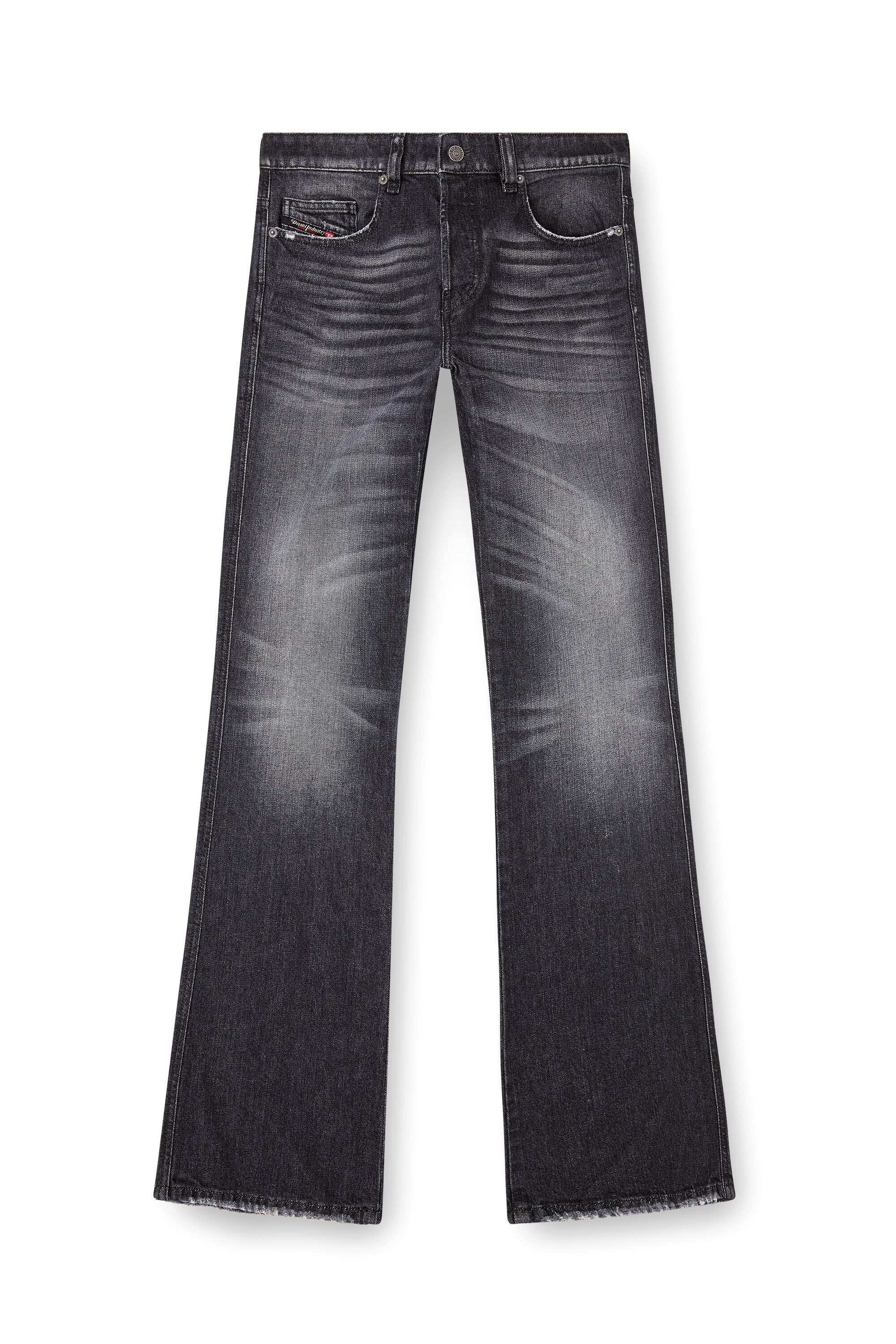 Diesel - Bootcut Jeans 1998 D-Buck 09L50 Uomo, Nero/Grigio scuro - Image 2