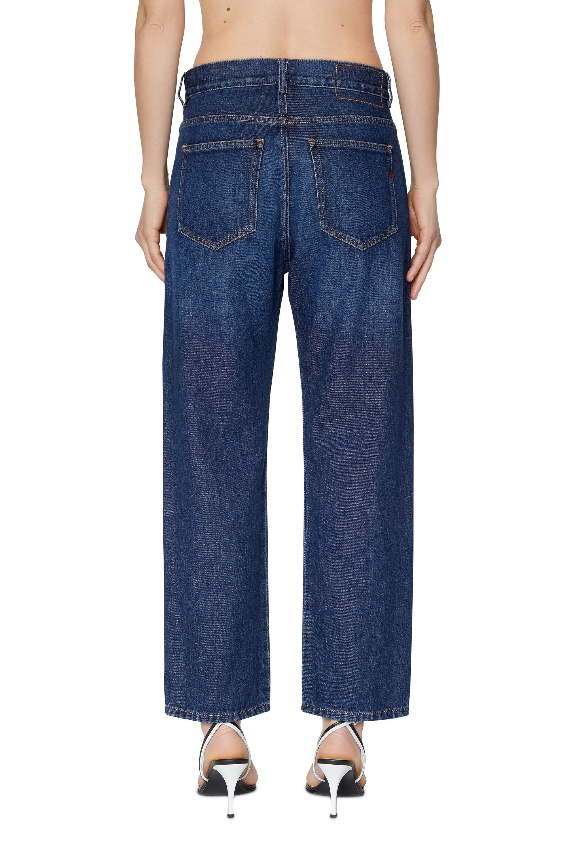 Diesel - Boyfriend Jeans 2016 D-Air 09C03, Boyfriend Jeans - 2016 D-Air Donna in Blu - 4