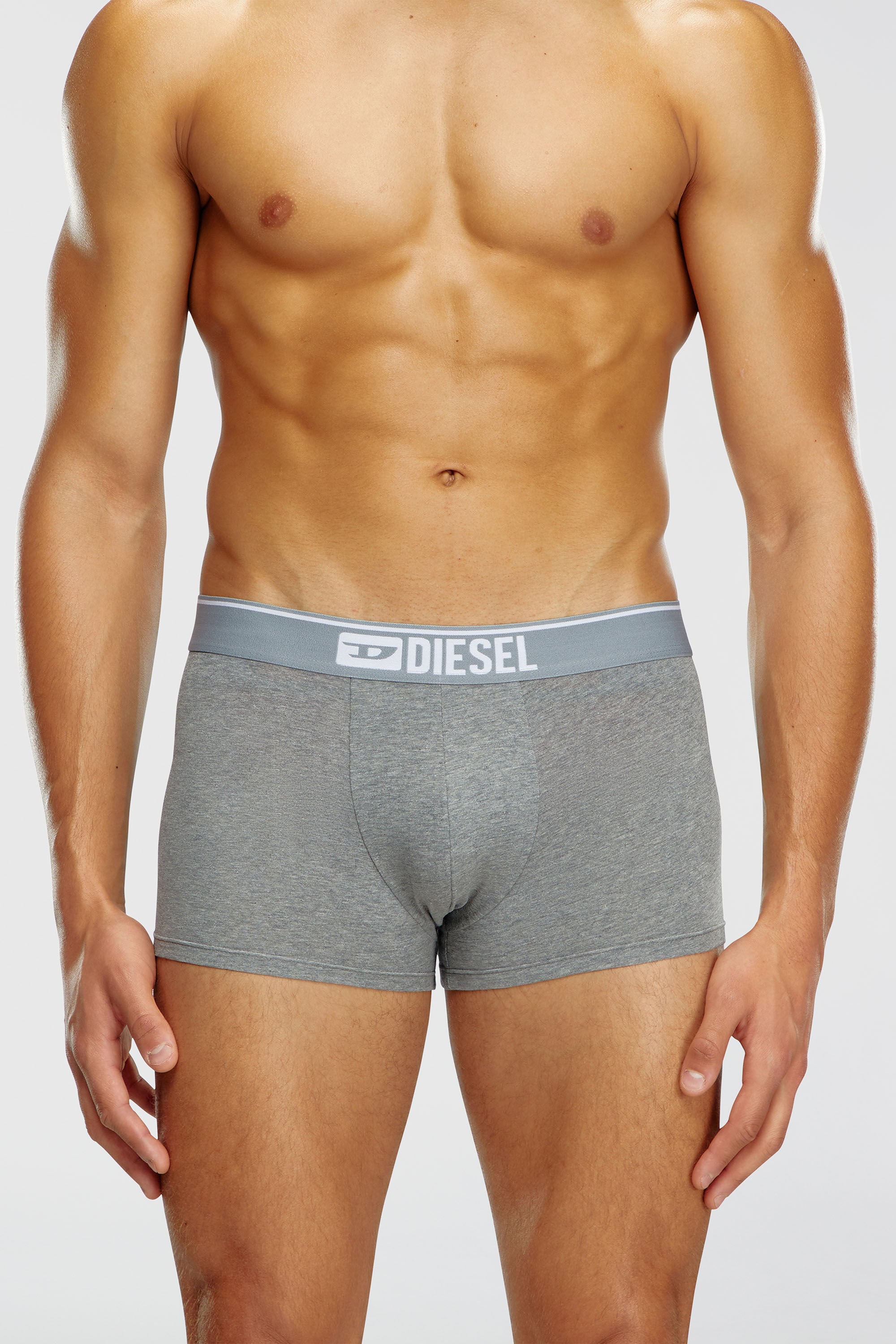 Diesel - UMBX-DAMIENTHREEPACK, Set da tre boxer tinta unita Uomo in Multicolor - 3