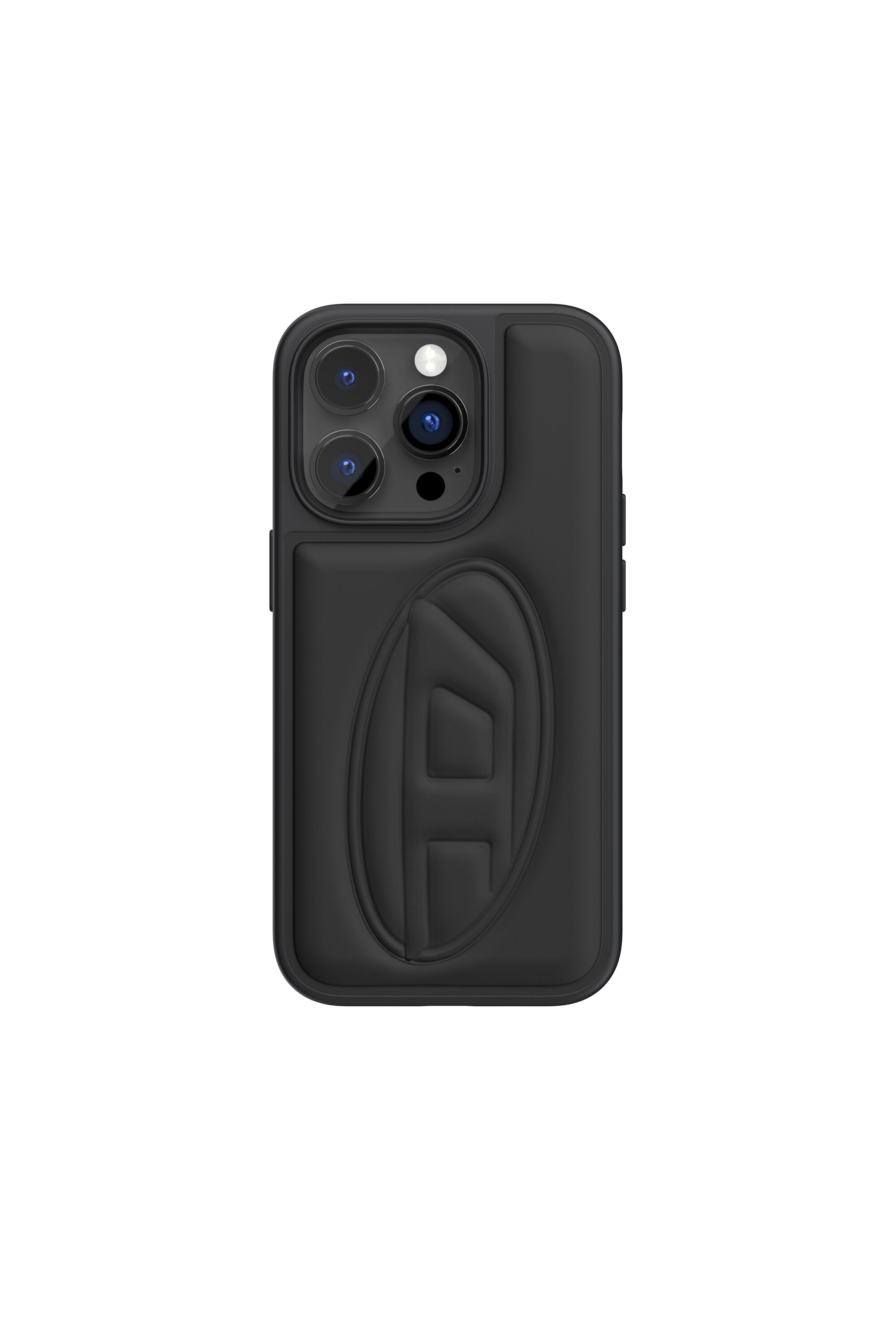 Diesel - 53407 MOULDED CASE, Custodia sagomata per iPhone 14 Pro Unisex in Nero - 2
