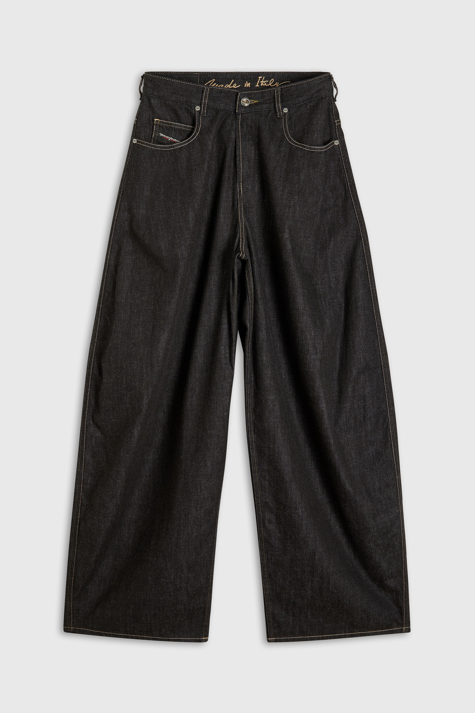 Diesel - Relaxed Jeans 1987 D-Khelz 09R42 Donna, Nero/Grigio scuro - Image 6