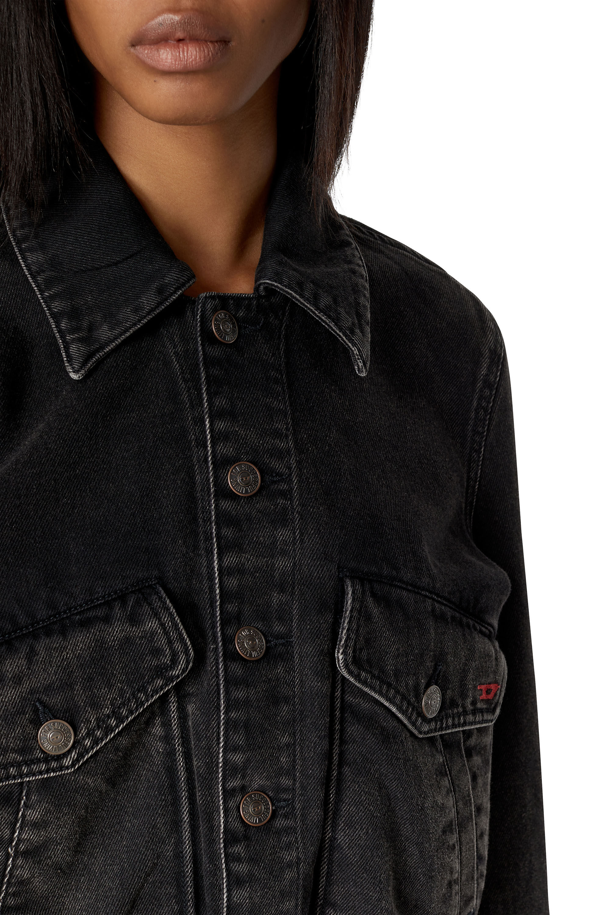 DE-TRACY Donna: Bomber in denim | Diesel Library