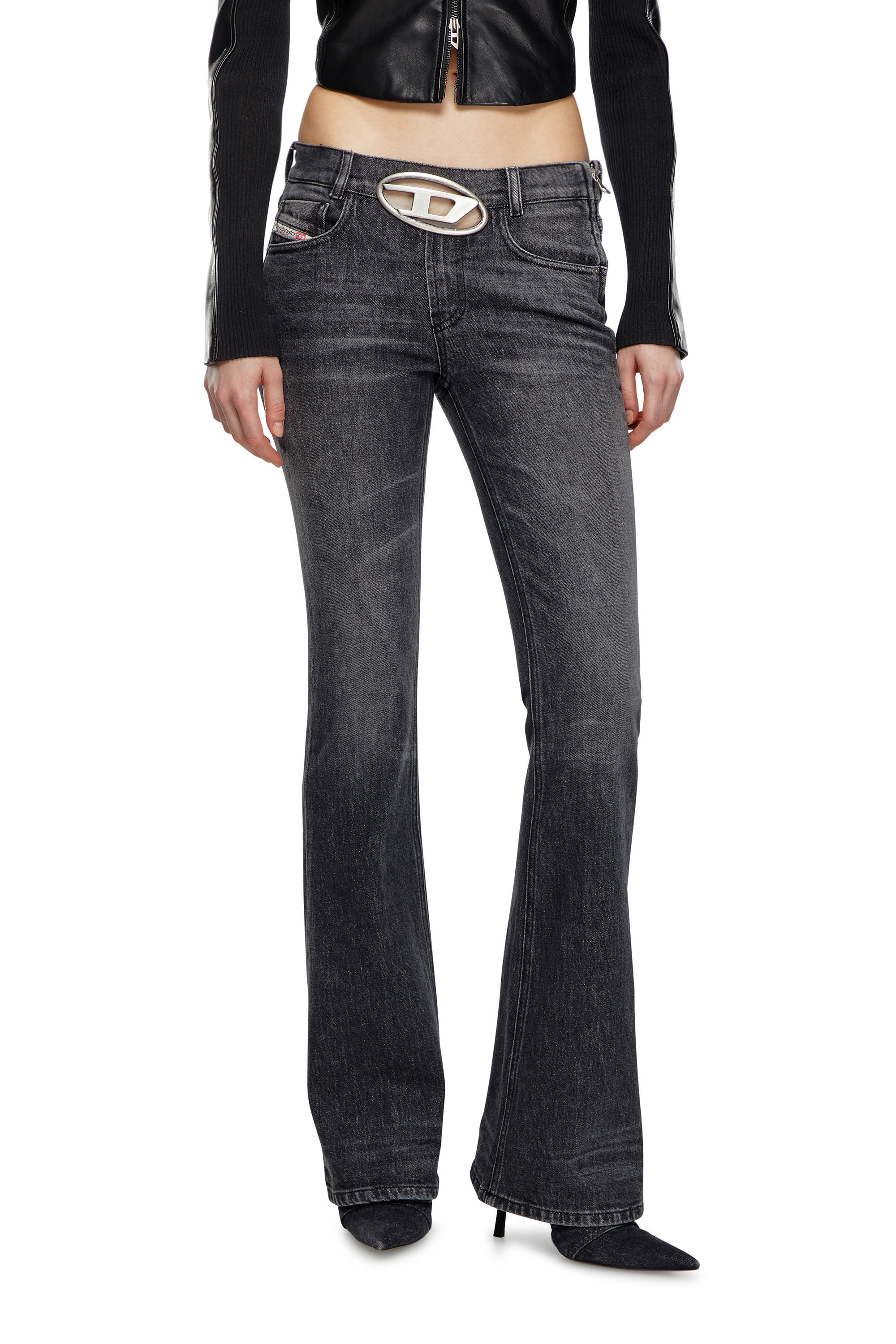 Jeans Donna Bootcut Nero/Grigio scuro 1969 D-Ebbey | Diesel