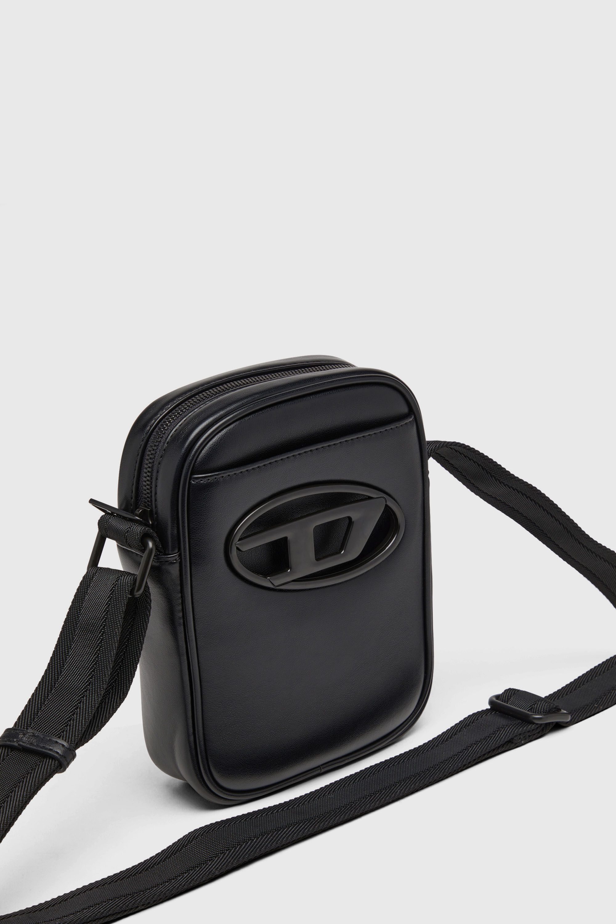 Diesel - HOLI-D CROSSBODY, Holi-D-Crossbody in PU e neoprene Uomo in Nero - 5