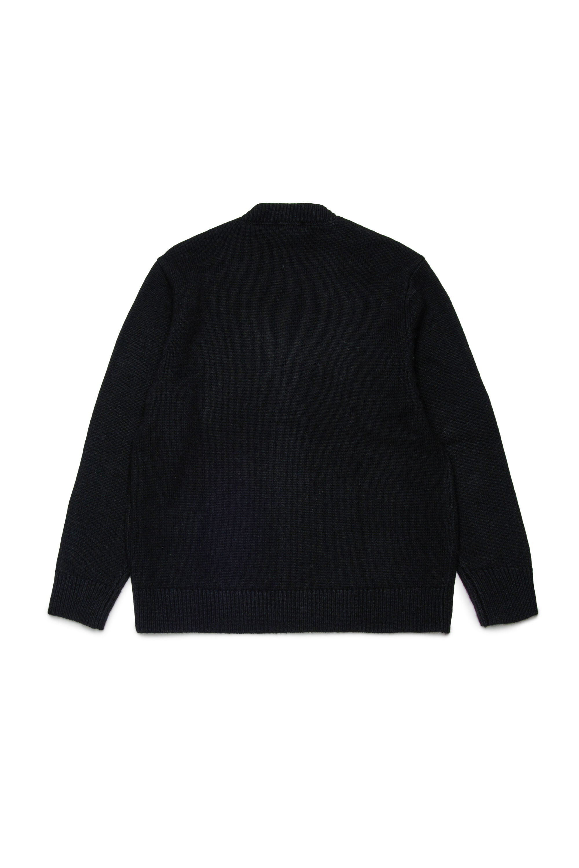 Diesel - KRAMCARDIGAN, Cardigan in lana Uomo in Nero - 2