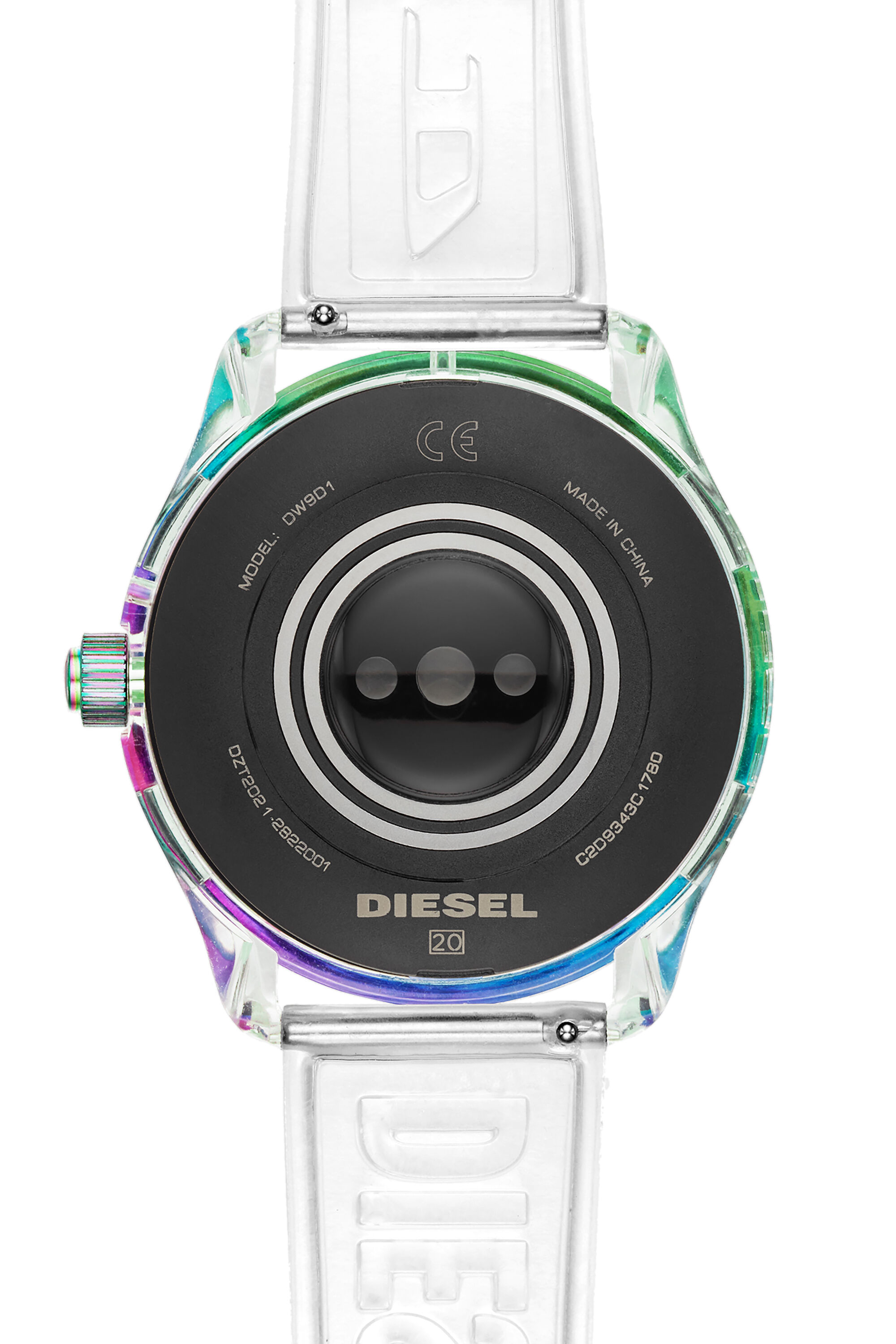 Smartwatch da uomo Diesel On Fadelite Trasparente chiaro Diesel