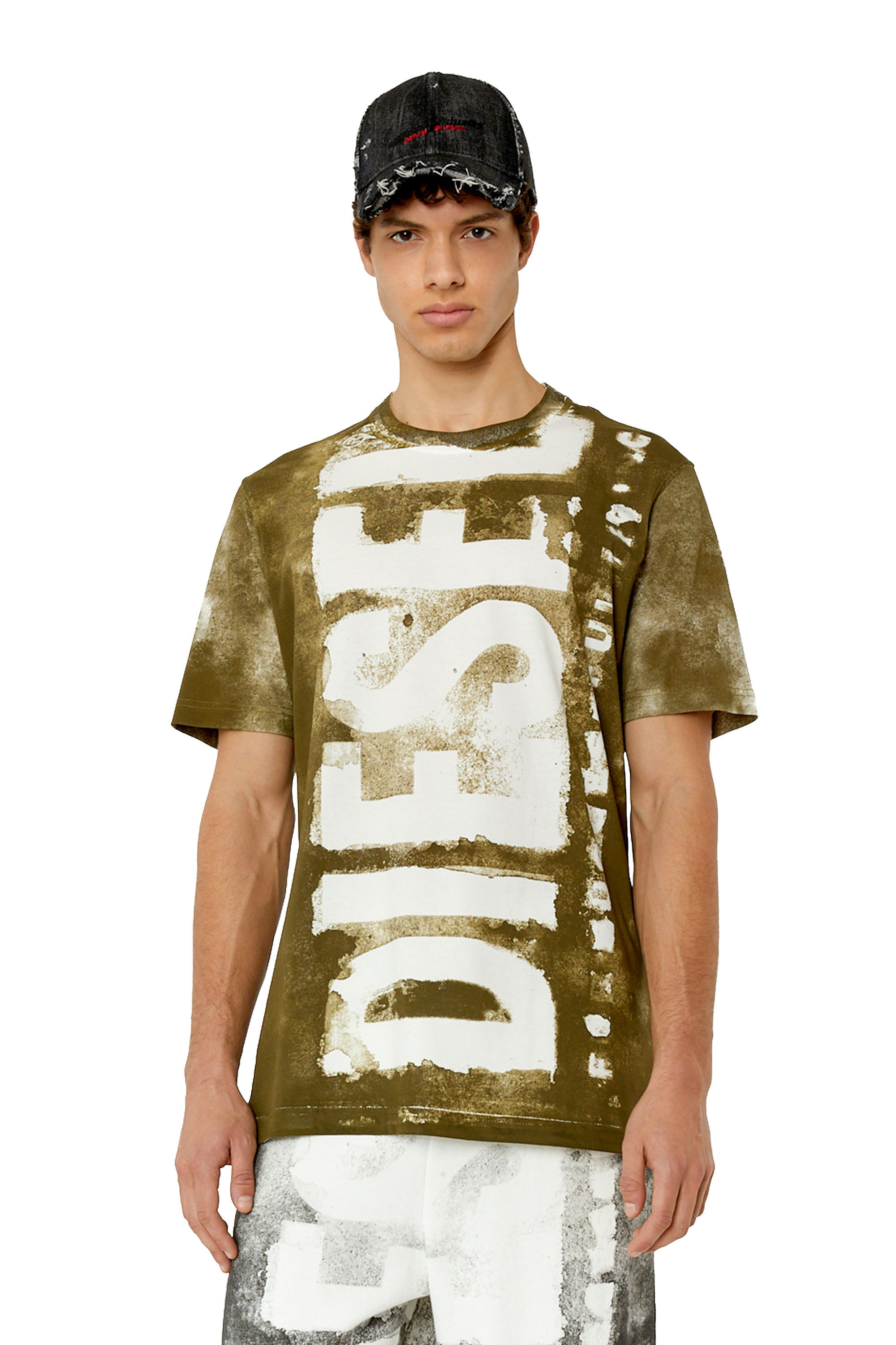 Diesel - T-JUST-G12, Verde Militare - Image 3