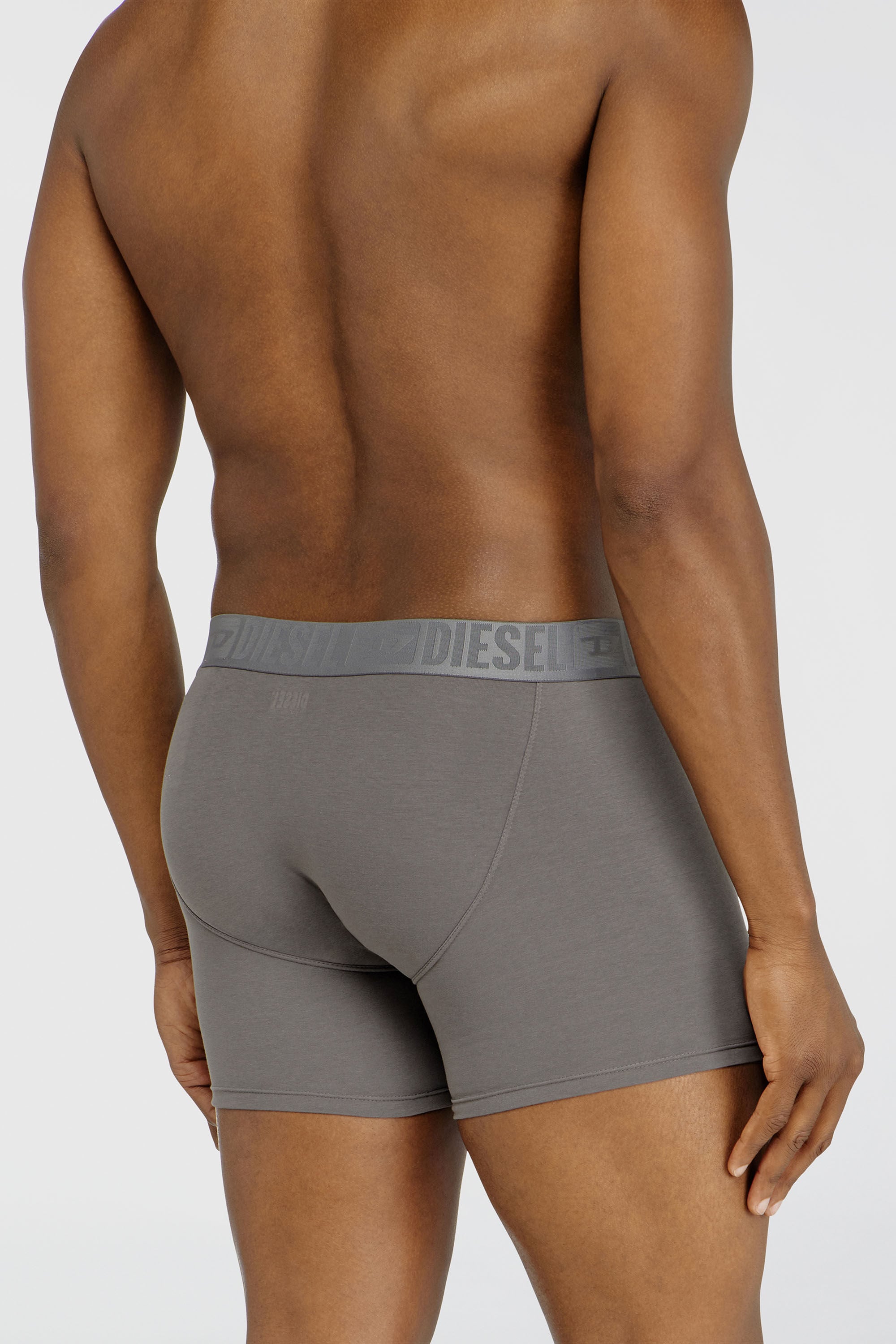 Diesel - SEBASTIAN-D-CORE-3PACK, Set da tre boxer lungo in cotone stretch Uomo in Multicolor - 4