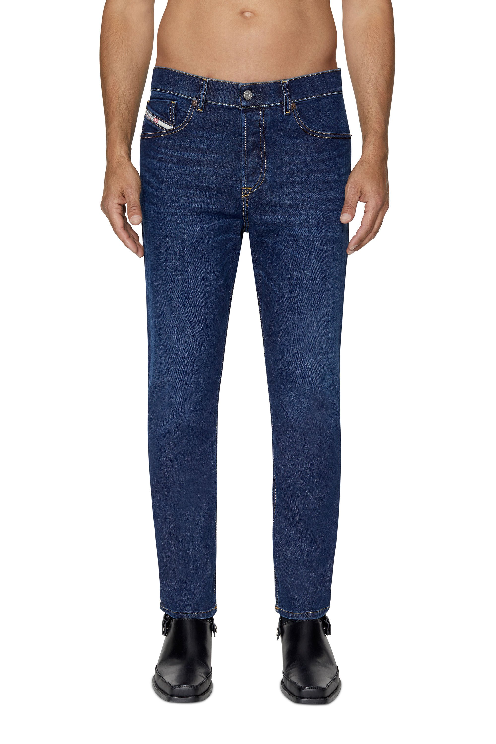 Diesel - 2005 D-FINING 09B90 Tapered Jeans, Blu Scuro - Image 3