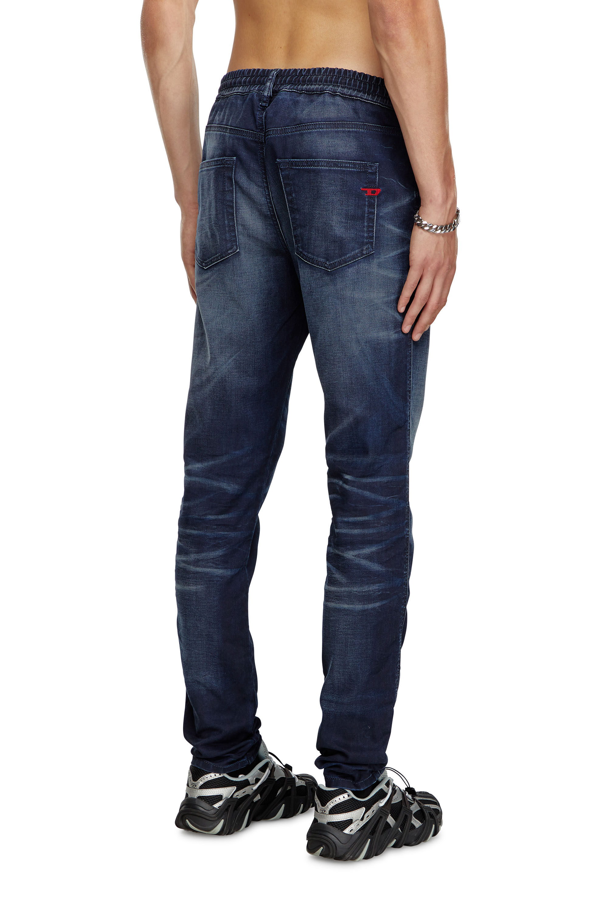 Jeans Uomo Slim Blu Scuro 2060 D Strukt Joggjeans Diesel