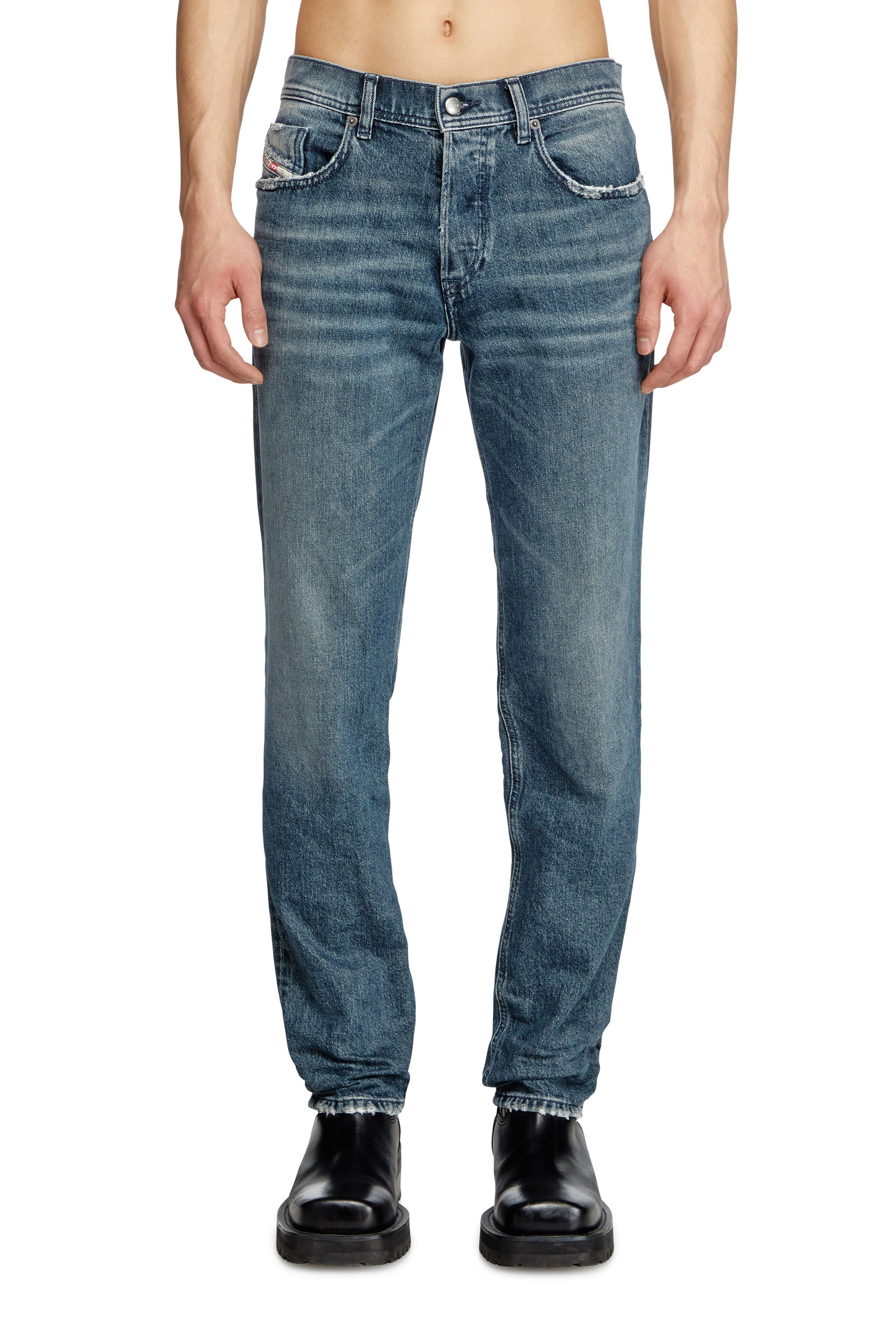 Diesel - Regular Jeans 2023 D-Finitive 007Y7 Uomo, Blu medio - Image 3