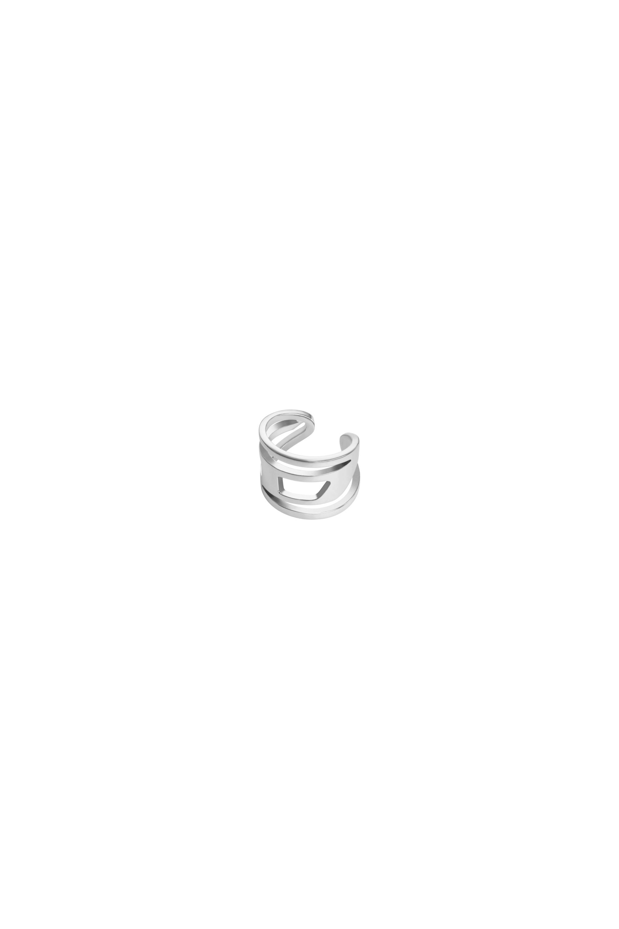 Diesel - DX1532040, Ear cuff in acciaio inossidabile Unisex in Argento - 1