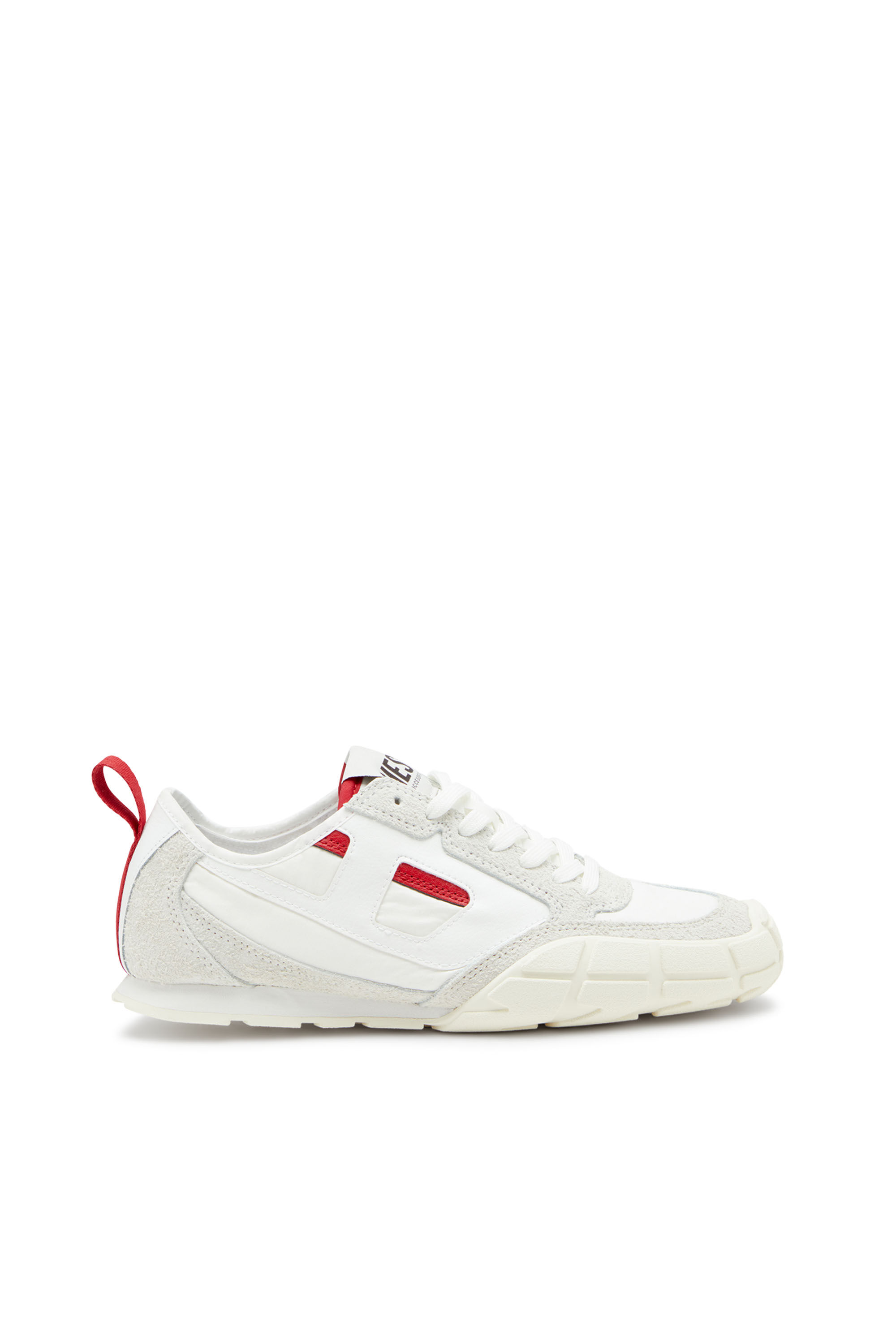 Diesel - S-PAGODHA LOW W, Sneaker in pelle, suede e ripstop Donna in ToBeDefined - 1