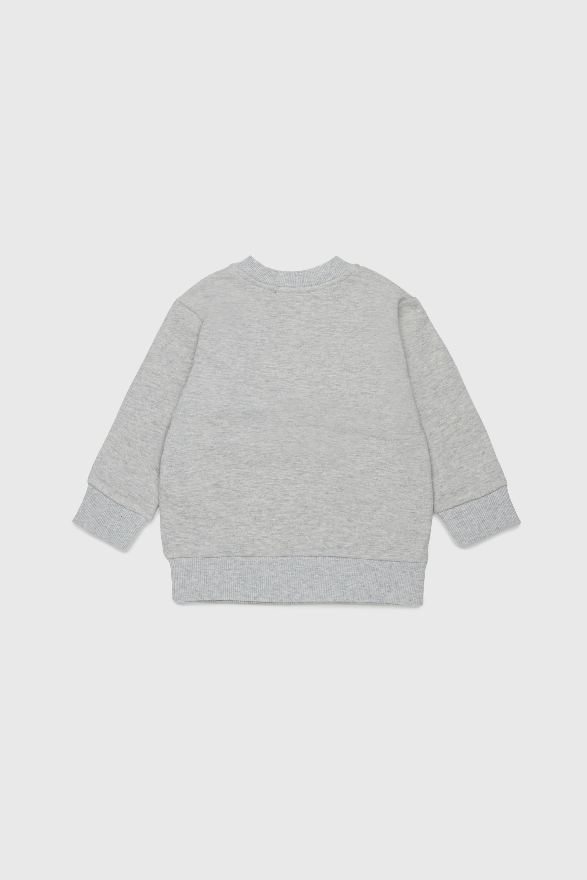 Diesel - SLODIMB, Felpa in cotone con stampa Diesel Industry Uomo in Grigio - 2