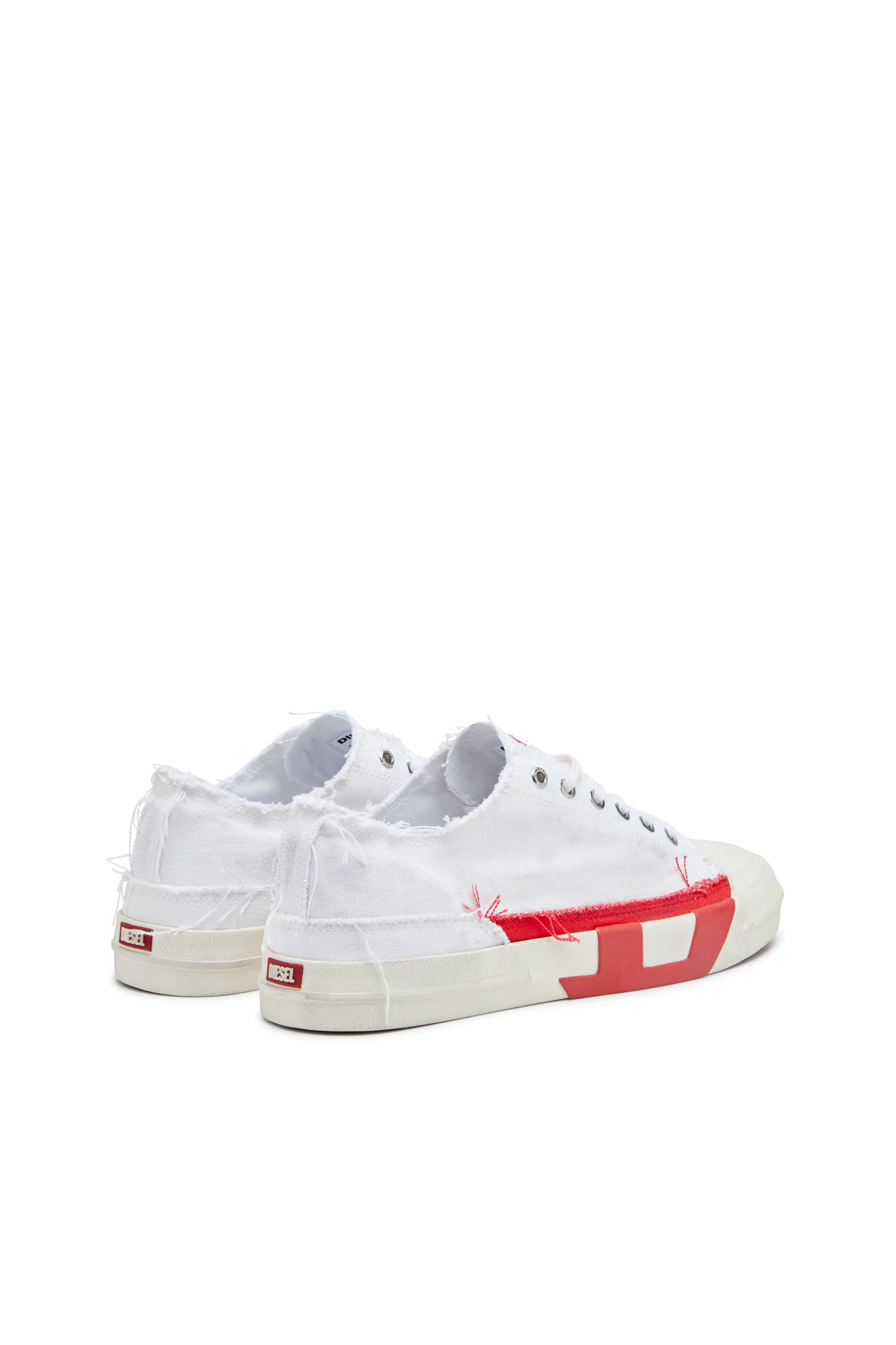 Diesel - S-D-VERSE LOW, S-D-Verse-Sneaker in canvas effetto dirt Uomo in Multicolor - 3