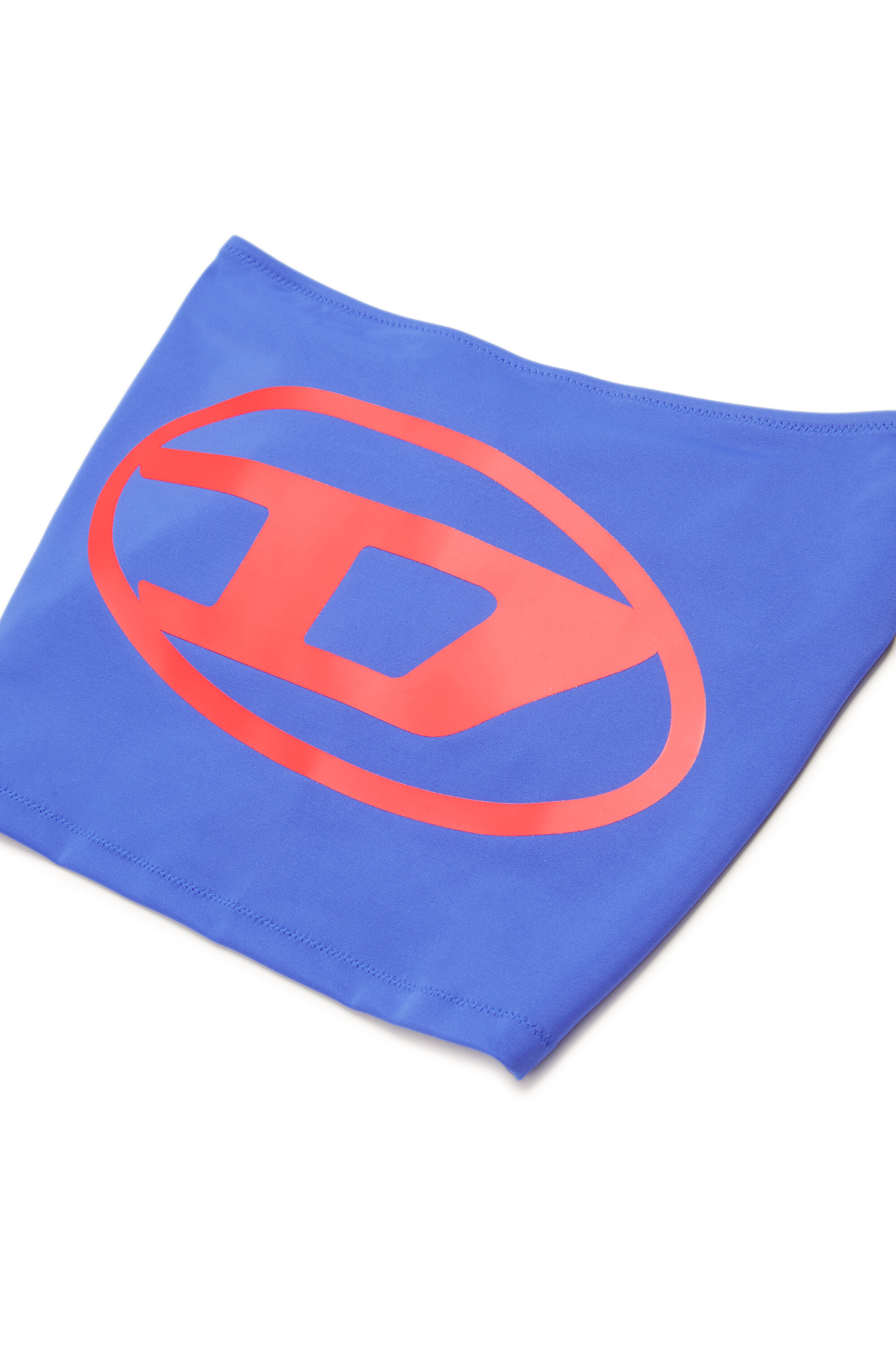 Diesel - MCUSMIN, Gonna da spiaggia con mega logo Oval D Donna in Blu - 4