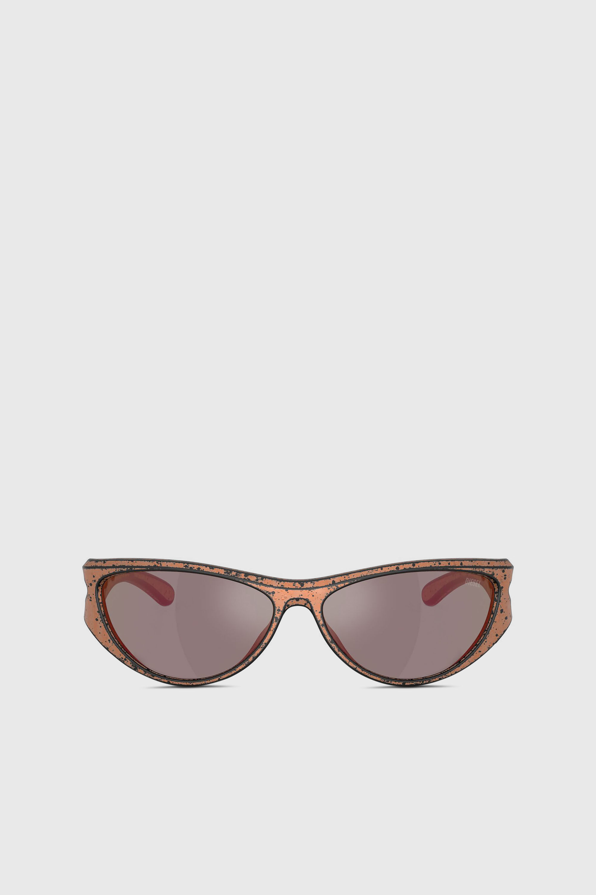 Diesel - 0DL3004U, Occhiali da sole stile cat-eye Unisex in Marrone - 1