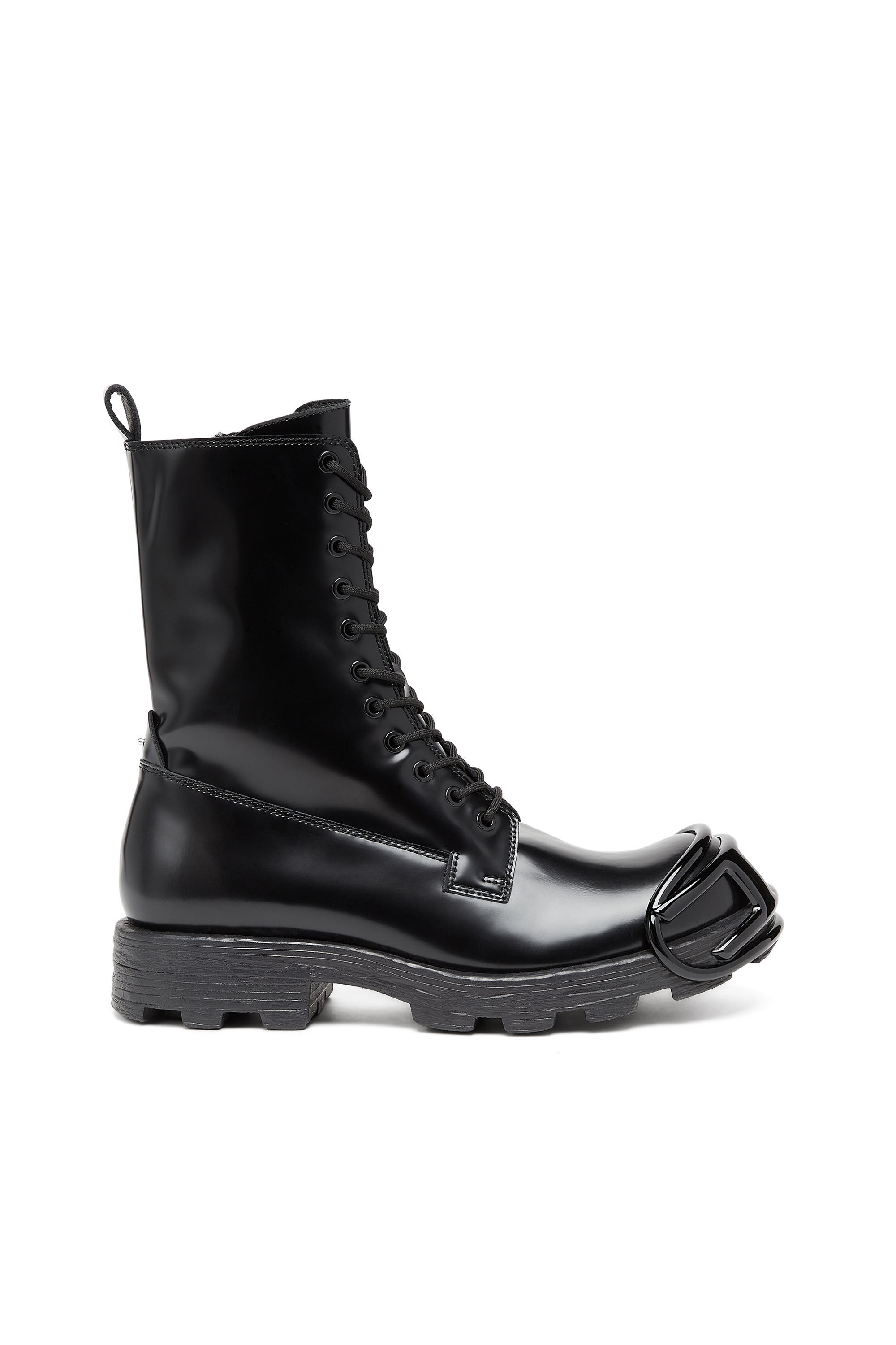 Stivali uomo pelle nera hot sale