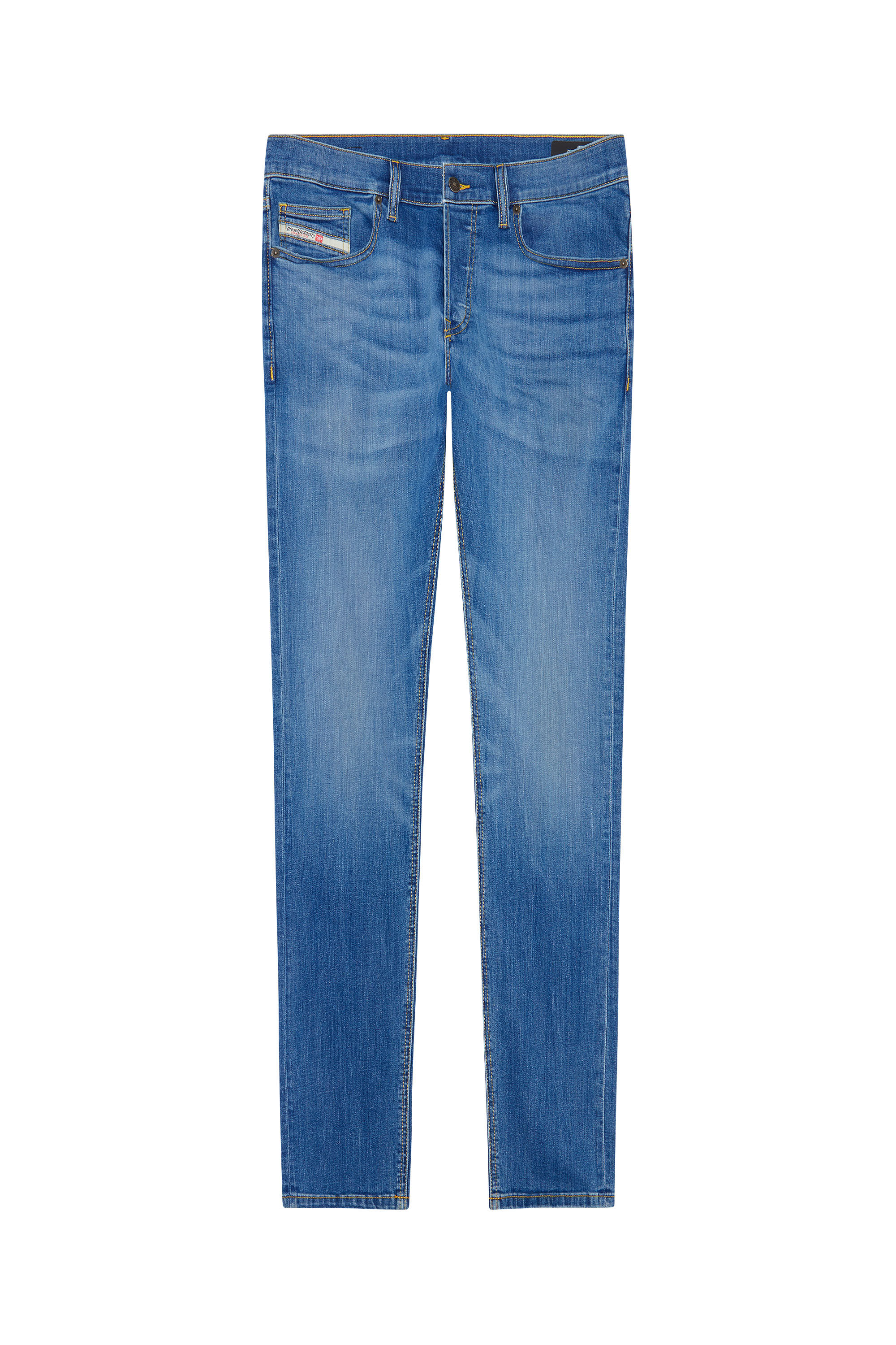 Diesel - D-Luster 0ELAV Slim Jeans, Blu medio - Image 2