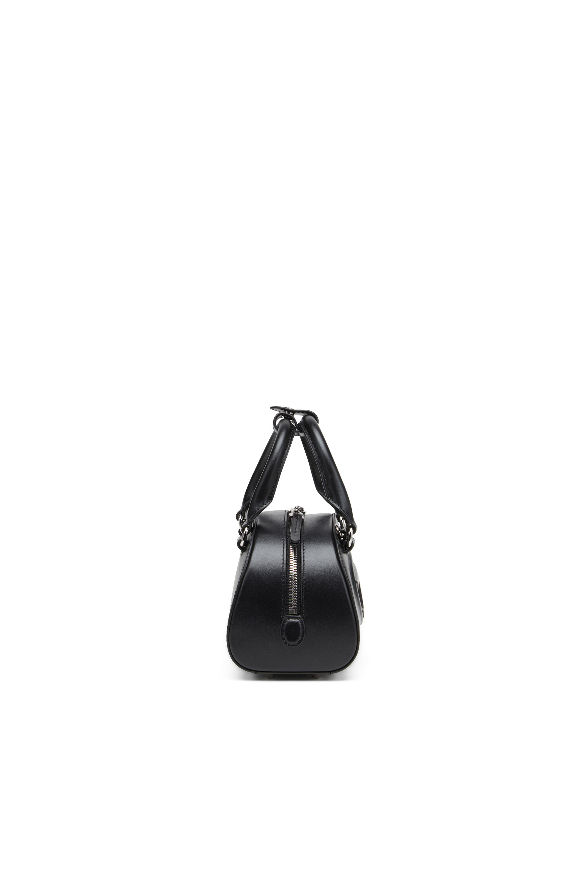 Diesel - 1DR DOME CROSSBODY, Borsa bowling mini in pelle Donna in Nero - 4